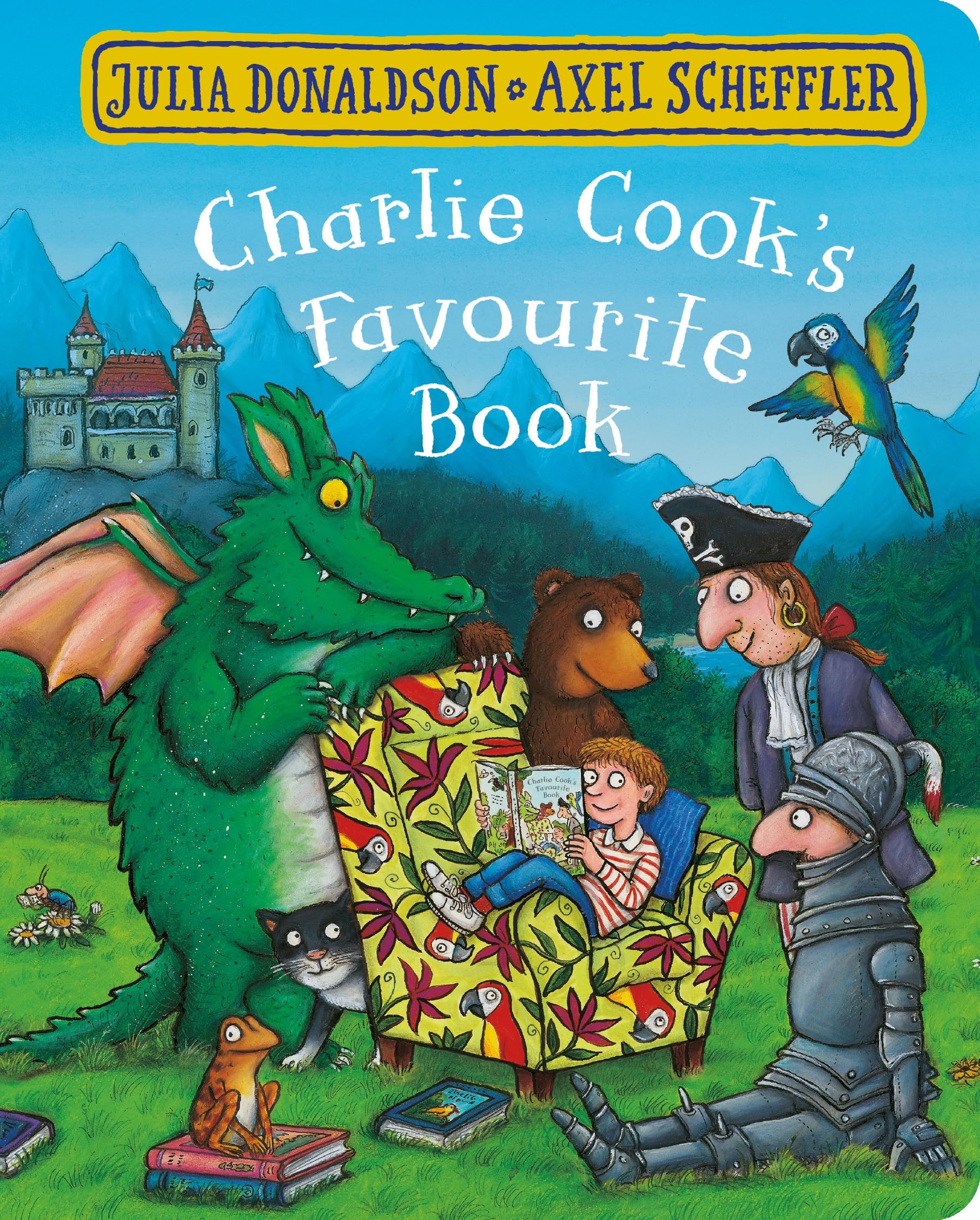 Charlie Cook's Favourite Book by Julia Donaldson | Board Book | Ages 2-5