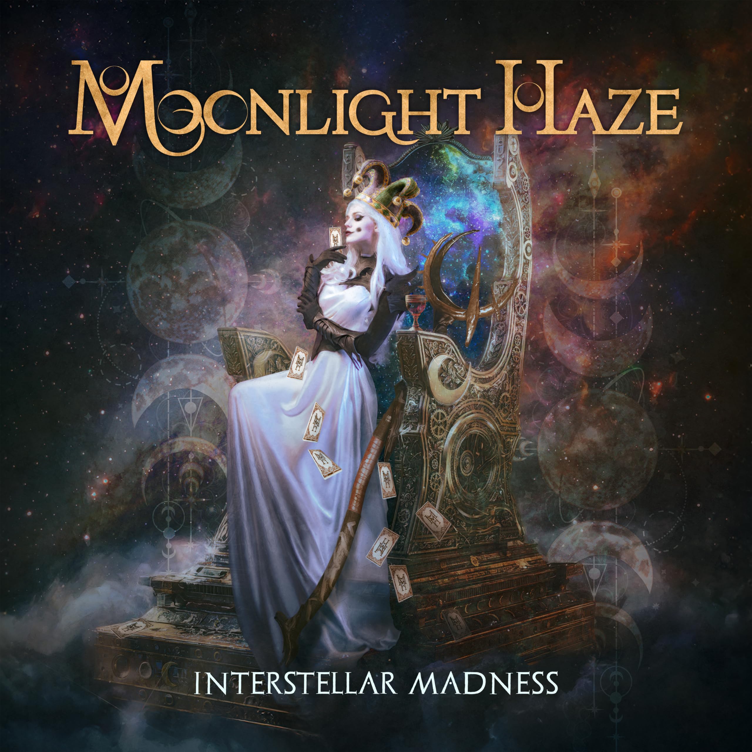 MOONLIGHT HAZE - INTERSTELLAR MADNESS [Marbled Burgundy Vinyl]