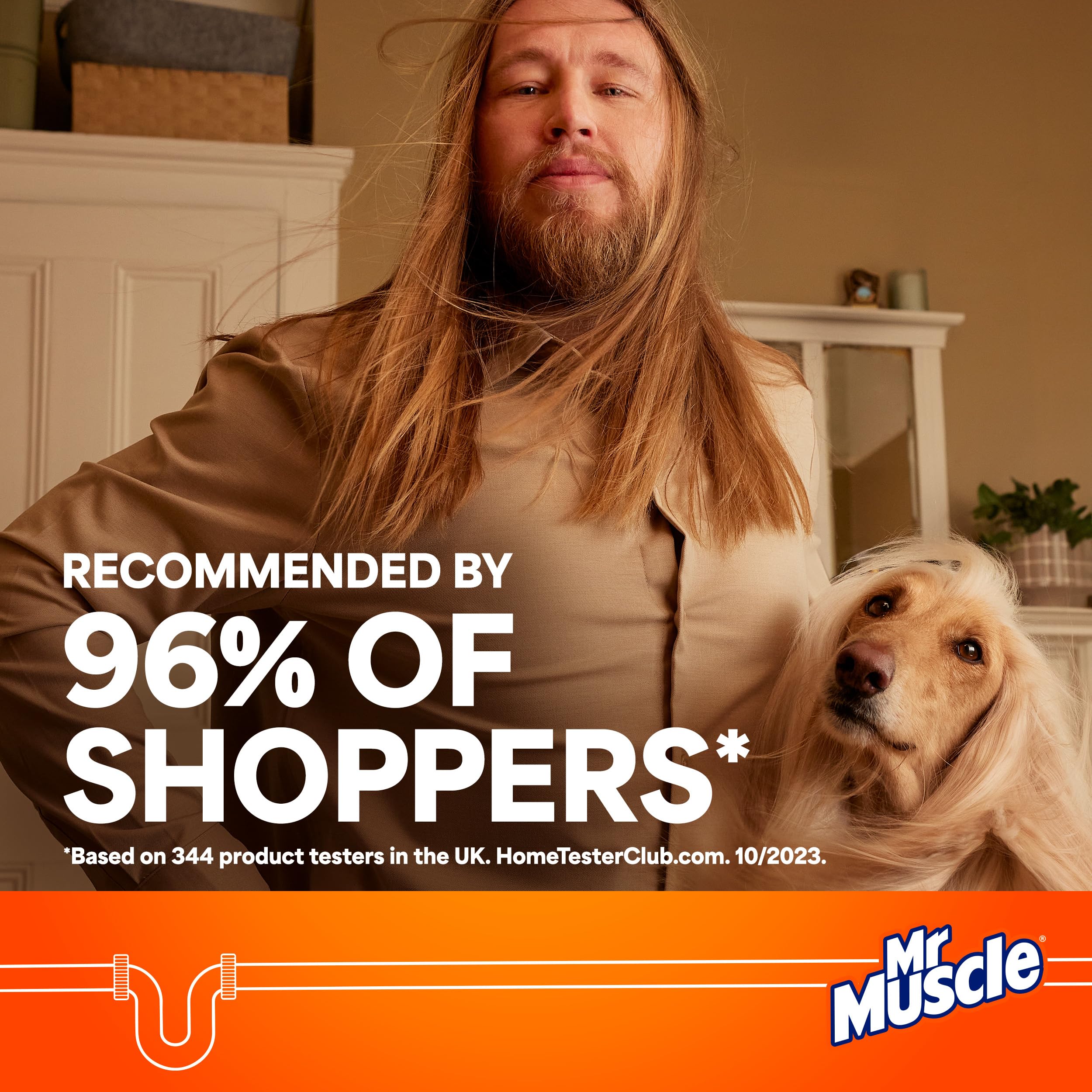 Mr Muscle - Power Gel Drain Unblocker Sink & Drain Cleaner 11