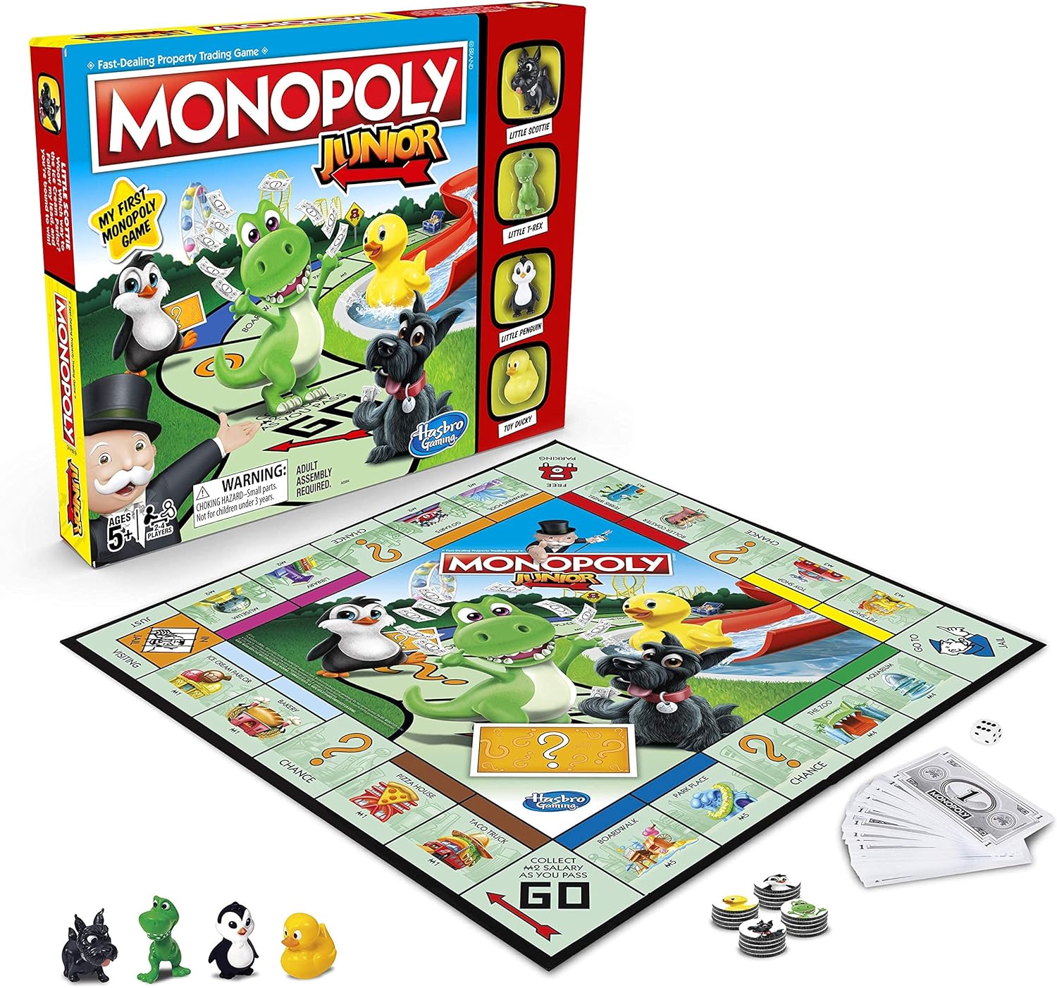 Hasbro Monopoly Junior Board Game 7