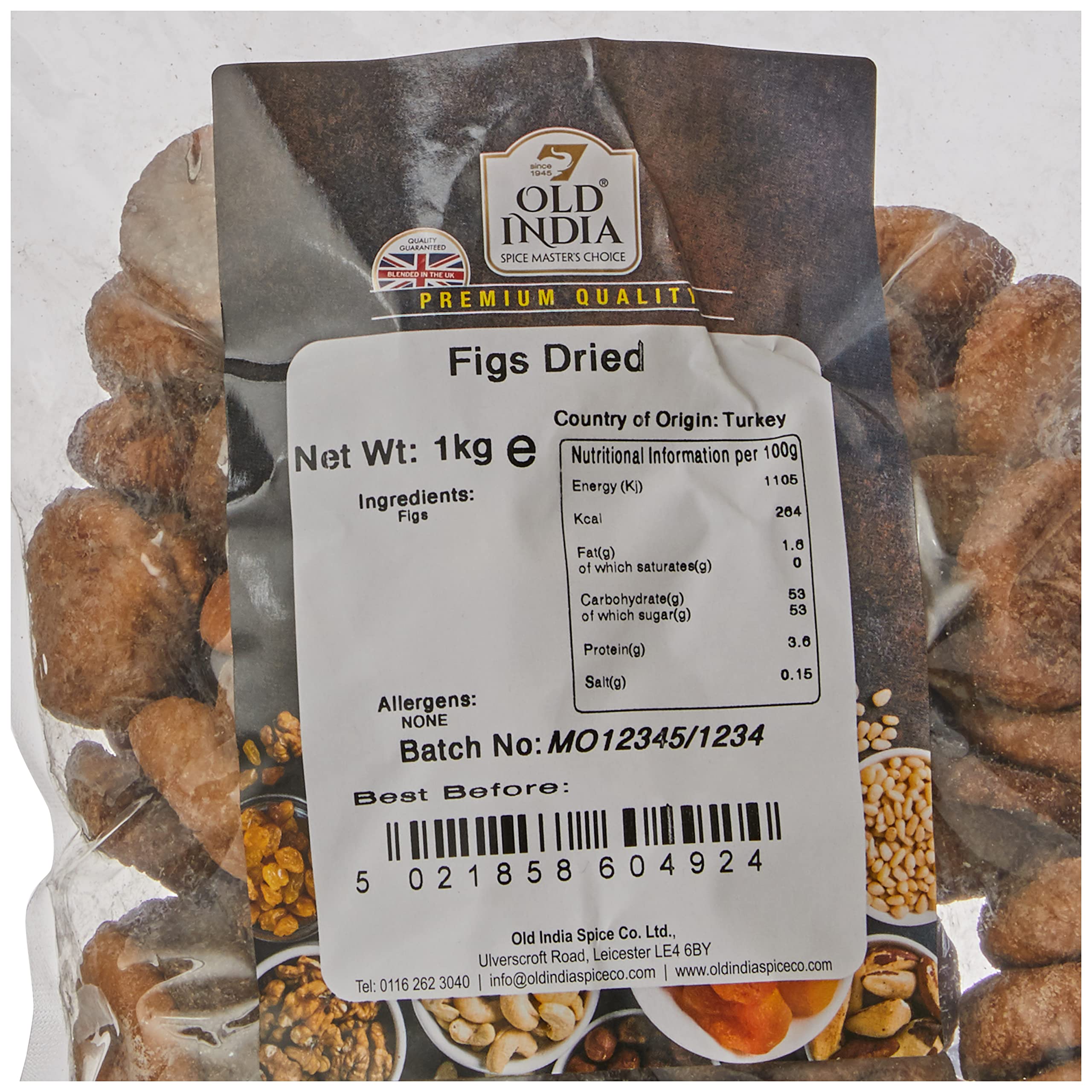 Old India Dried Figs 1kg 3