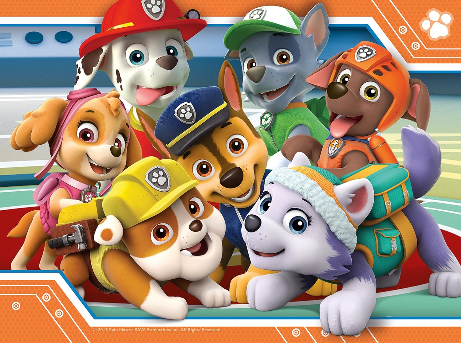 Ravensburger Paw Patrol 4-in-1 Puzzle-Set – 12, 16, 20, 24 Teile Puzzle für Kinder ab 3 Jahren 8