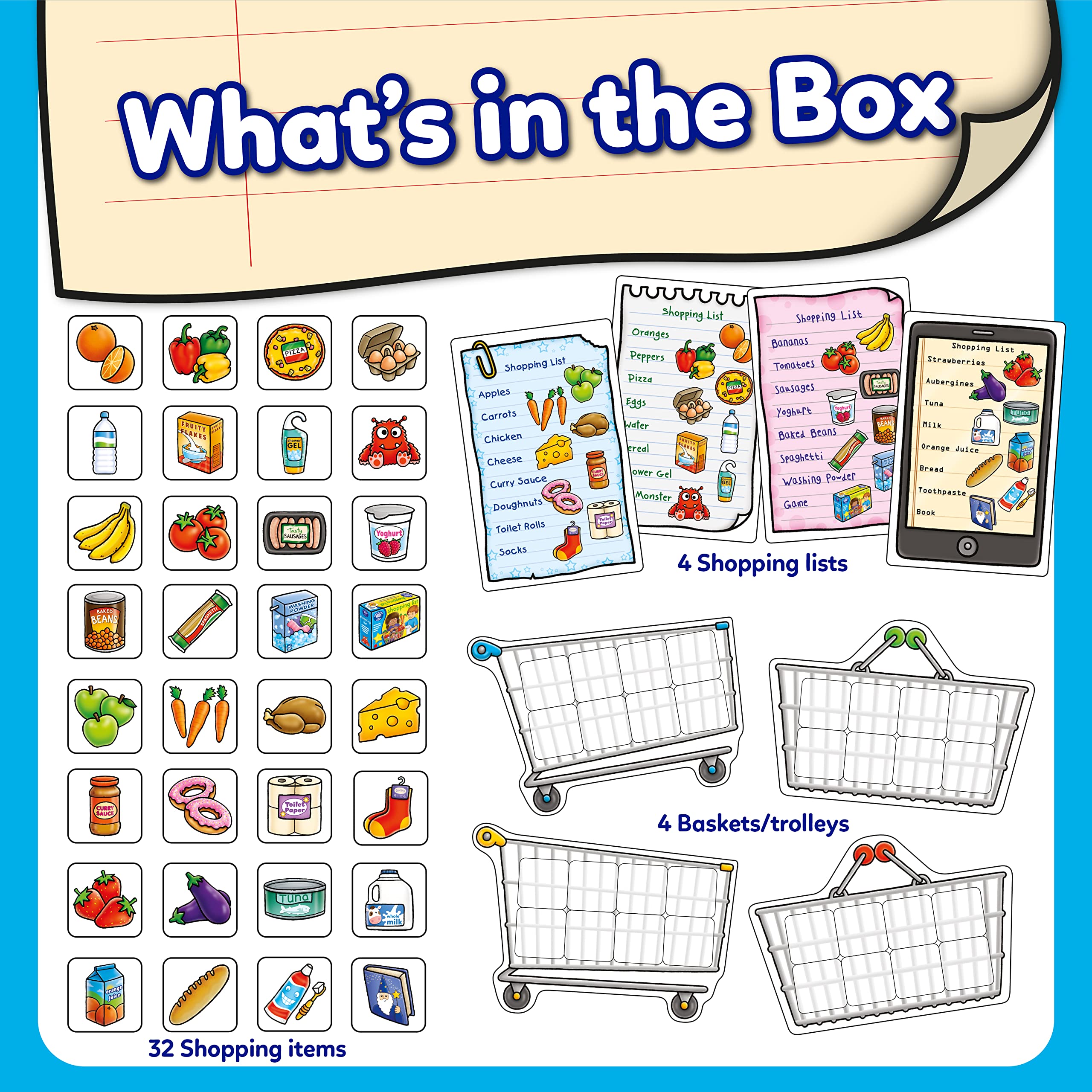 Orchard Toys Shopping List Memory Game - Matching & Memory Board Game for Kids 3-7 Years 3