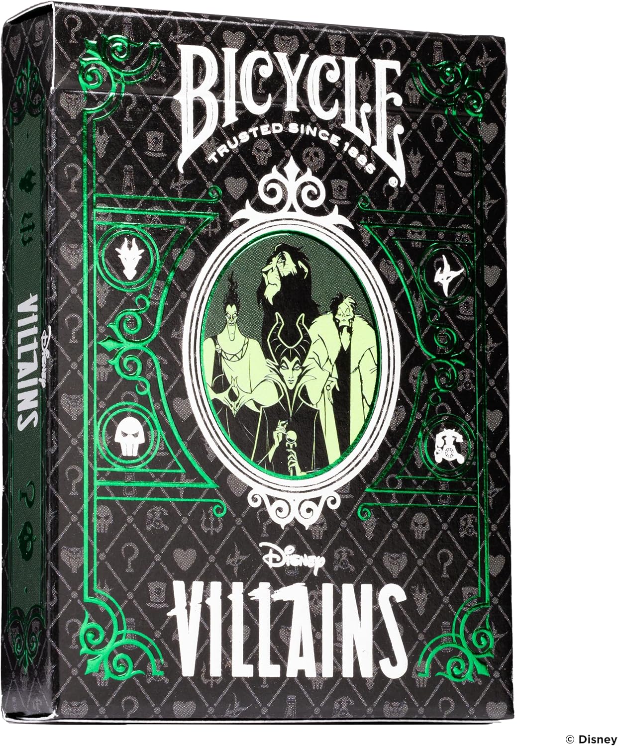 Bicycle Disney Villains Playing Cards - 52-Card Collectible Deck with Villain-Themed Artwork