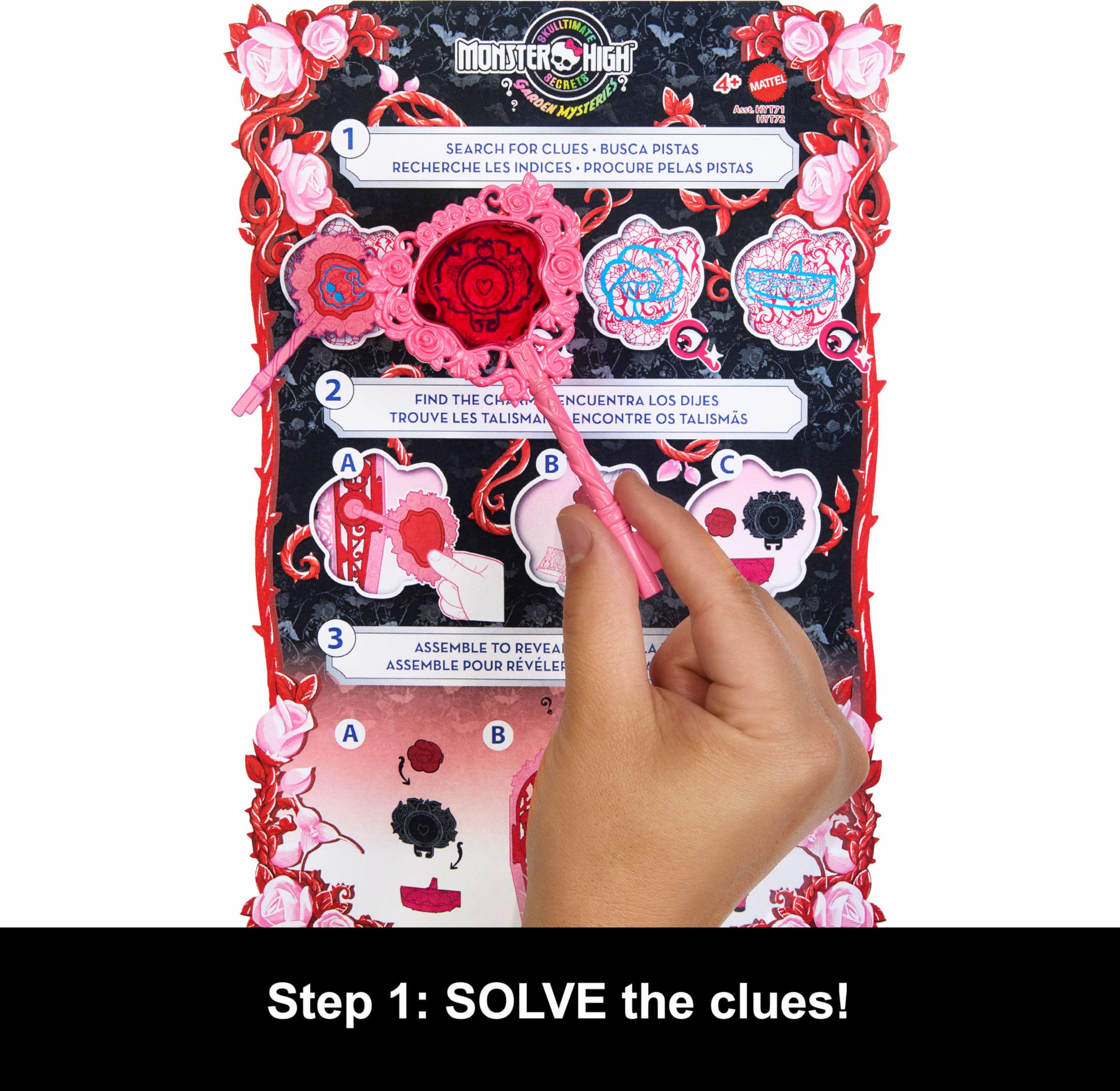 Monster High Skulltimate Secrets Doll and Accessories Set - Garden Mysteries, Draculaura Playset for Ages 4-10 7