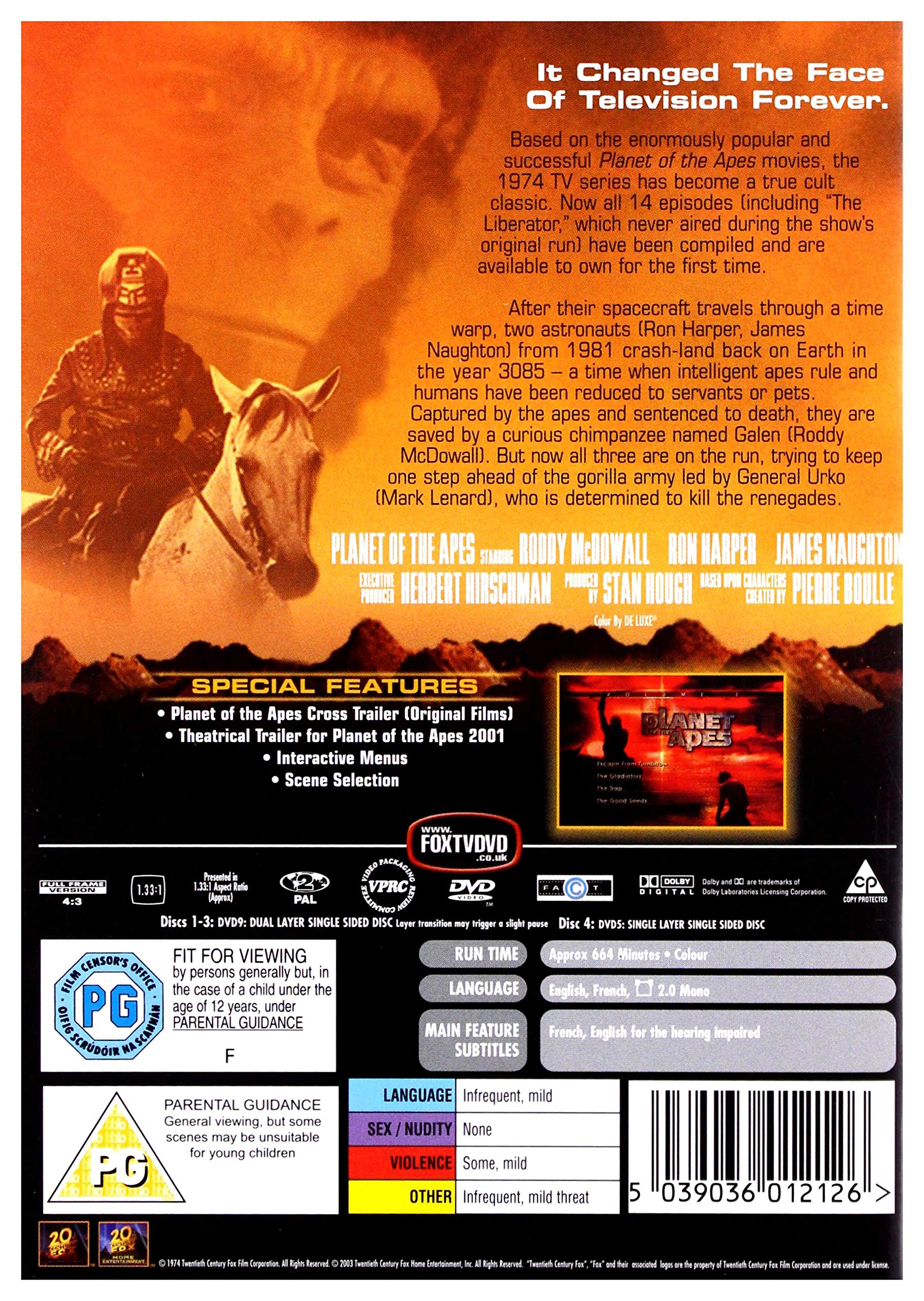 Planet of the Apes: The Television Series (1974) - DVD