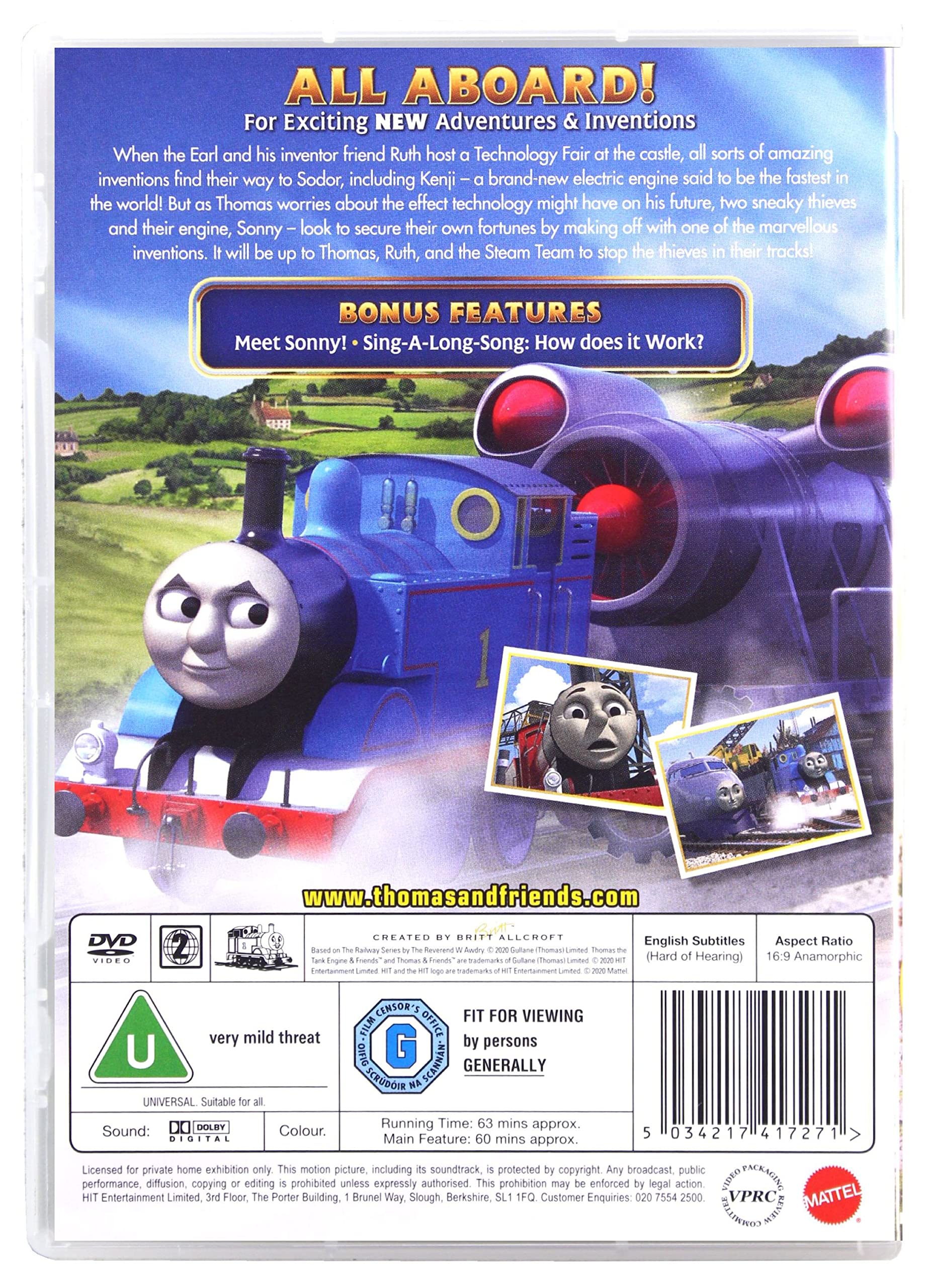 Thomas & Friends: Marvellous Machinery (2020) - DVD