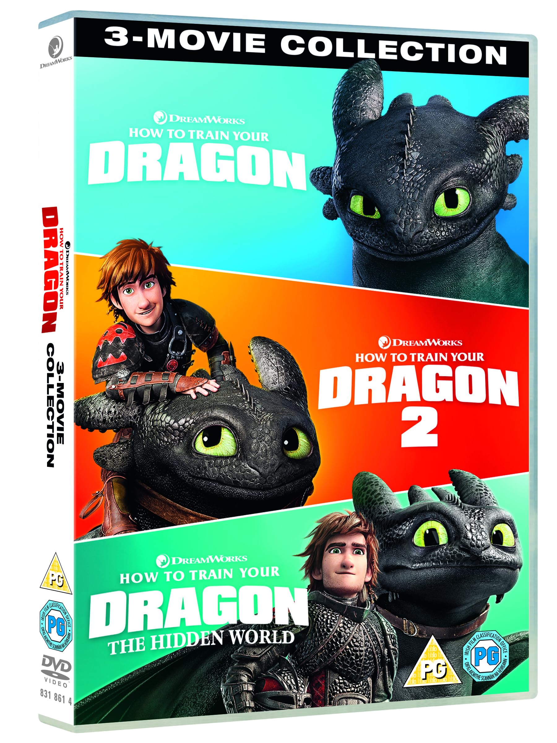 How to Train Your Dragon: 3 Movie Collection [DVD]