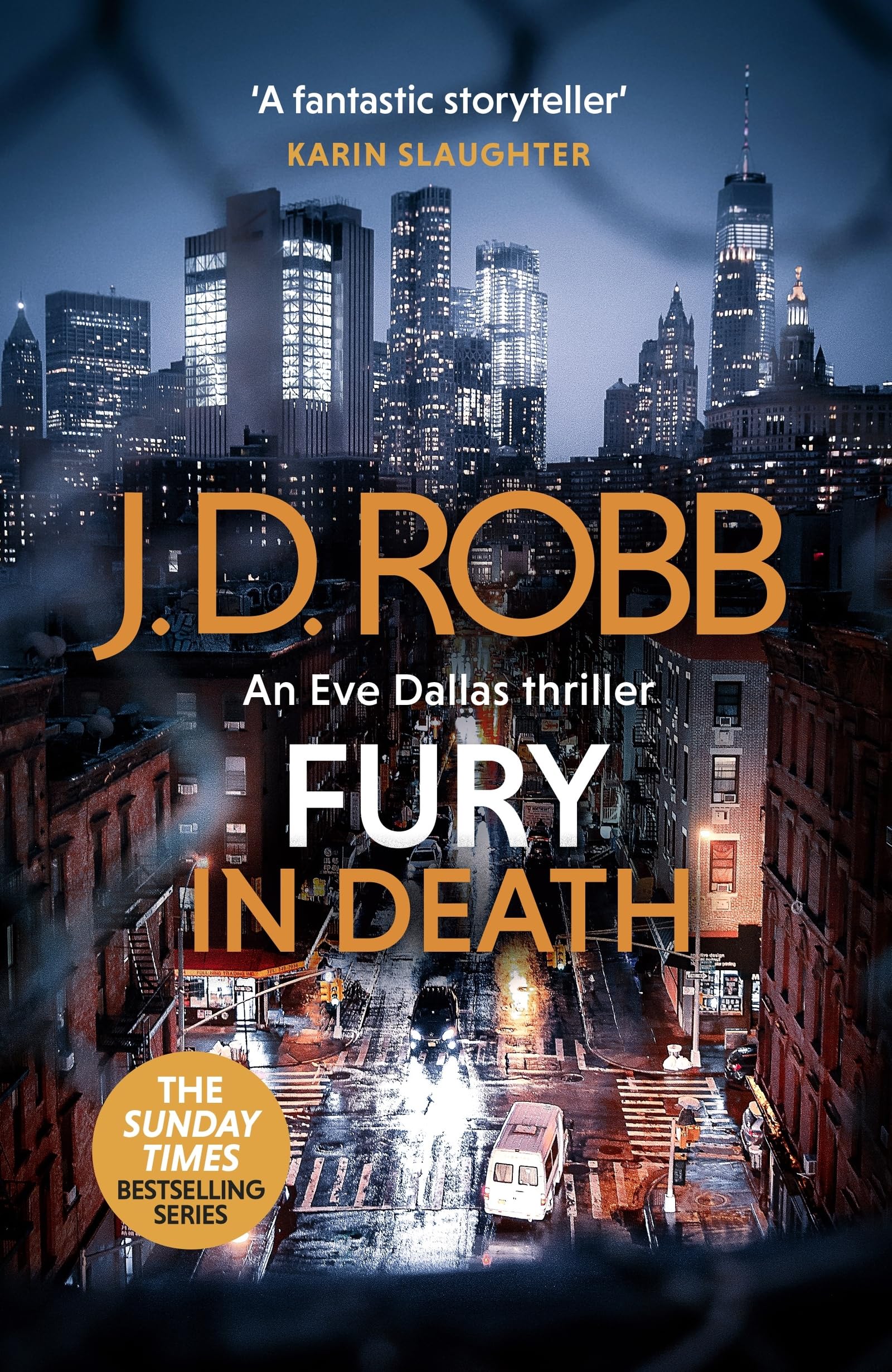 Fury In Death: An Eve Dallas Thriller (In Death, Book 63) by J. D. Robb - Hardcover