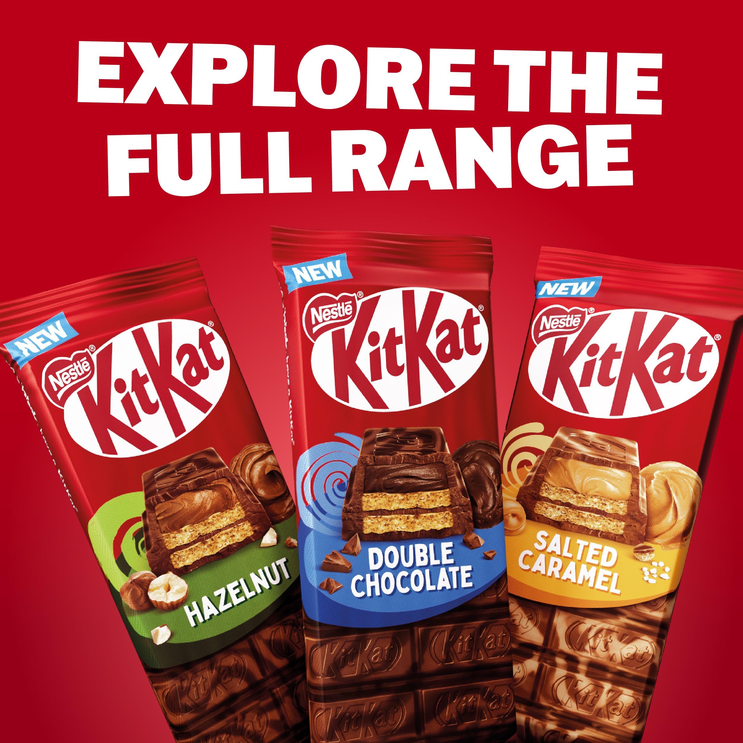 KitKat - Salted Caramel Milk Chocolate Crispy Wafer Sharing Bar, 99g 5