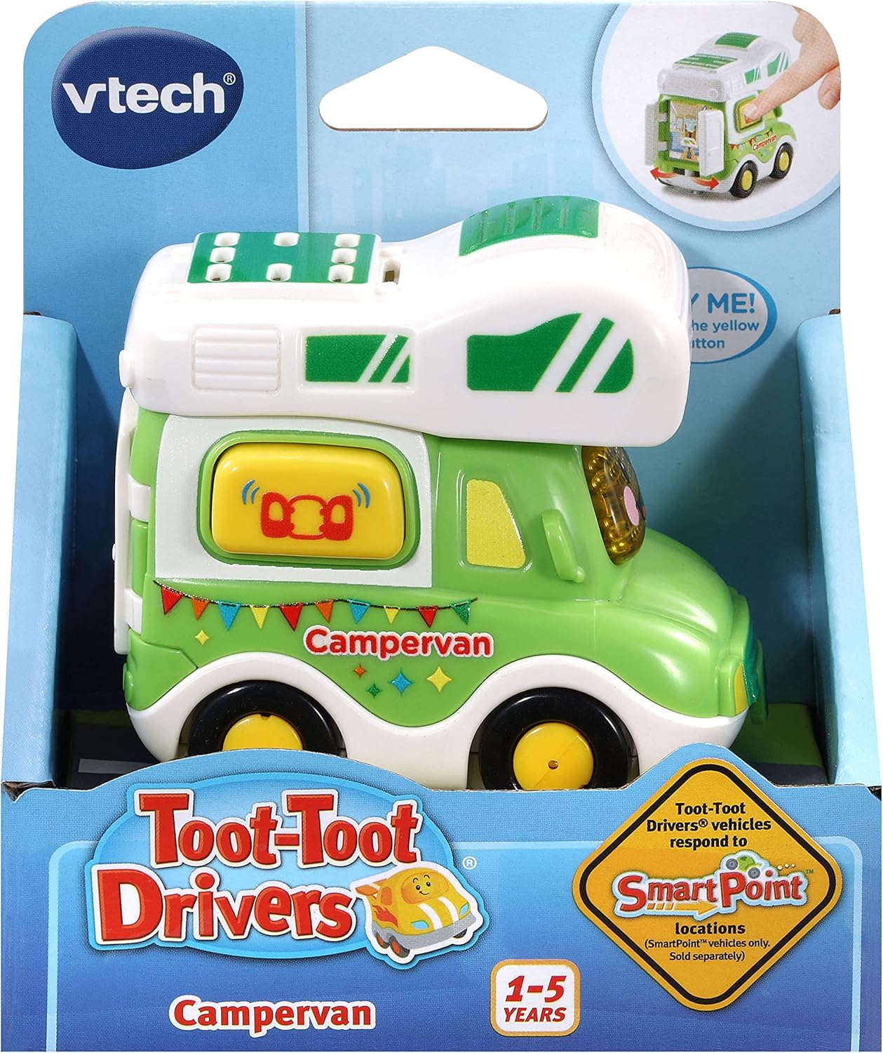 VTech Toot-Toot Drivers Campervan - Interactive Musical Toy for Toddlers 5
