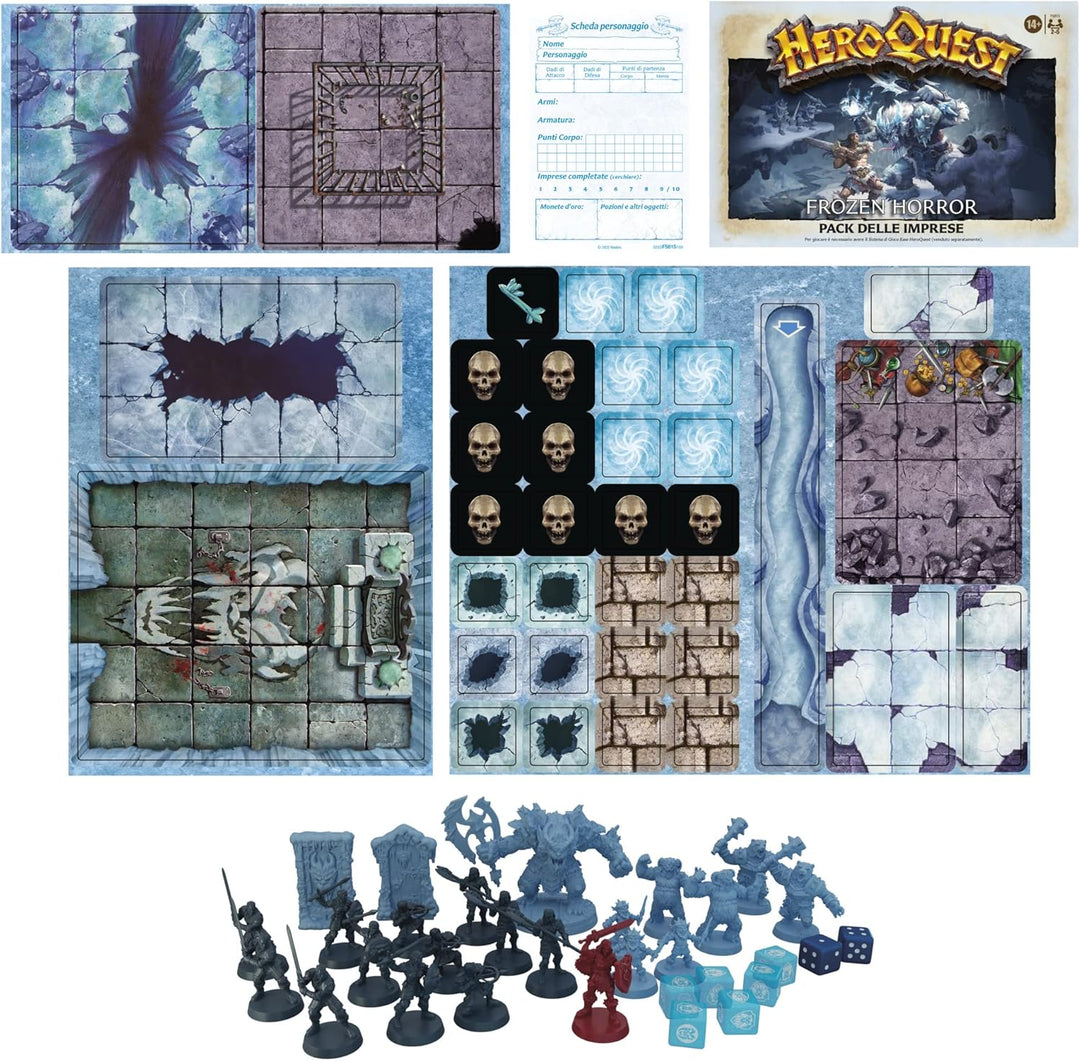 Avalon Hill HeroQuest Frozen Horror Expansion Pack (F5815103)