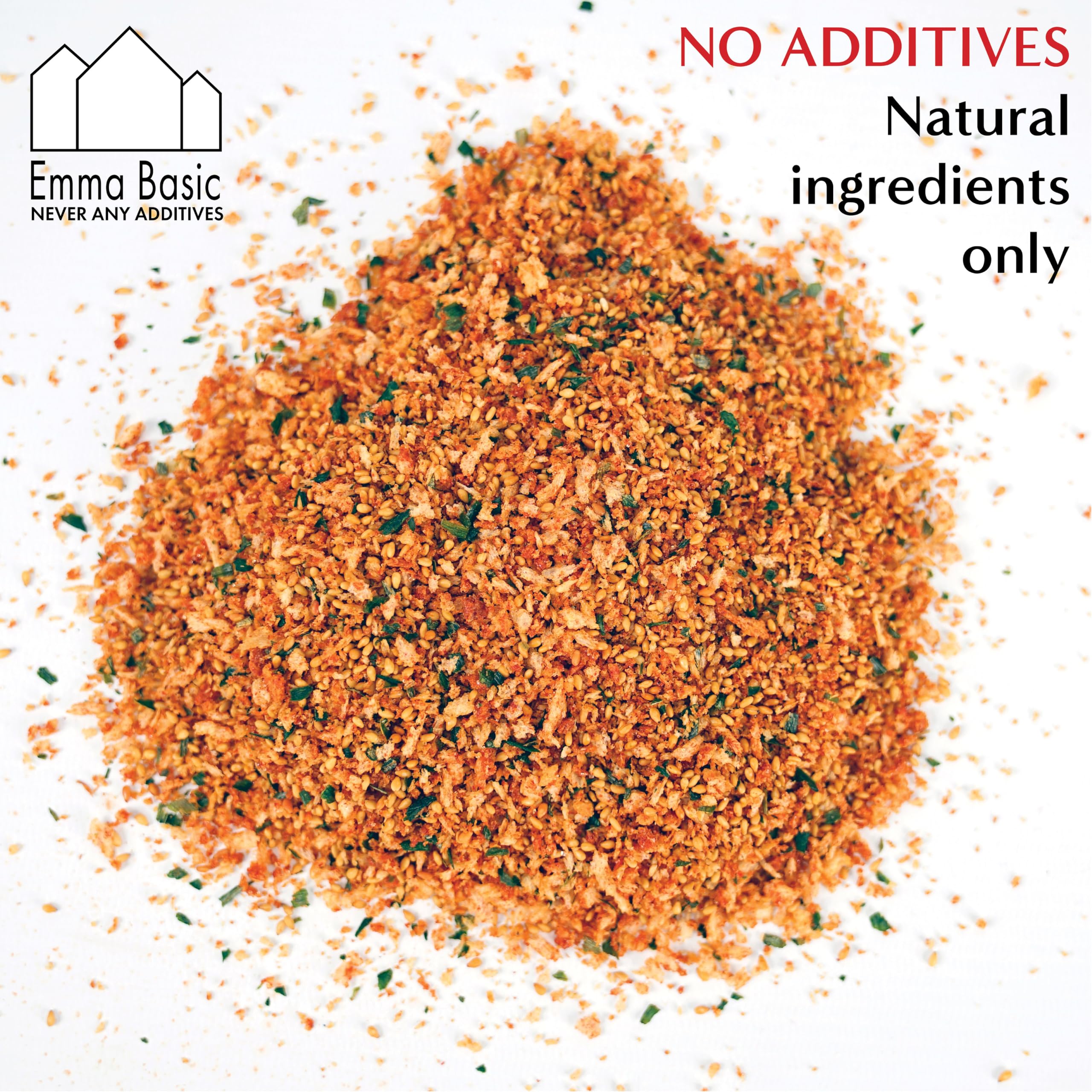 Emma Basic Kimchi Furikake 100g - Vegan Rice Topping with Avocado & Noodle Seasoning 4