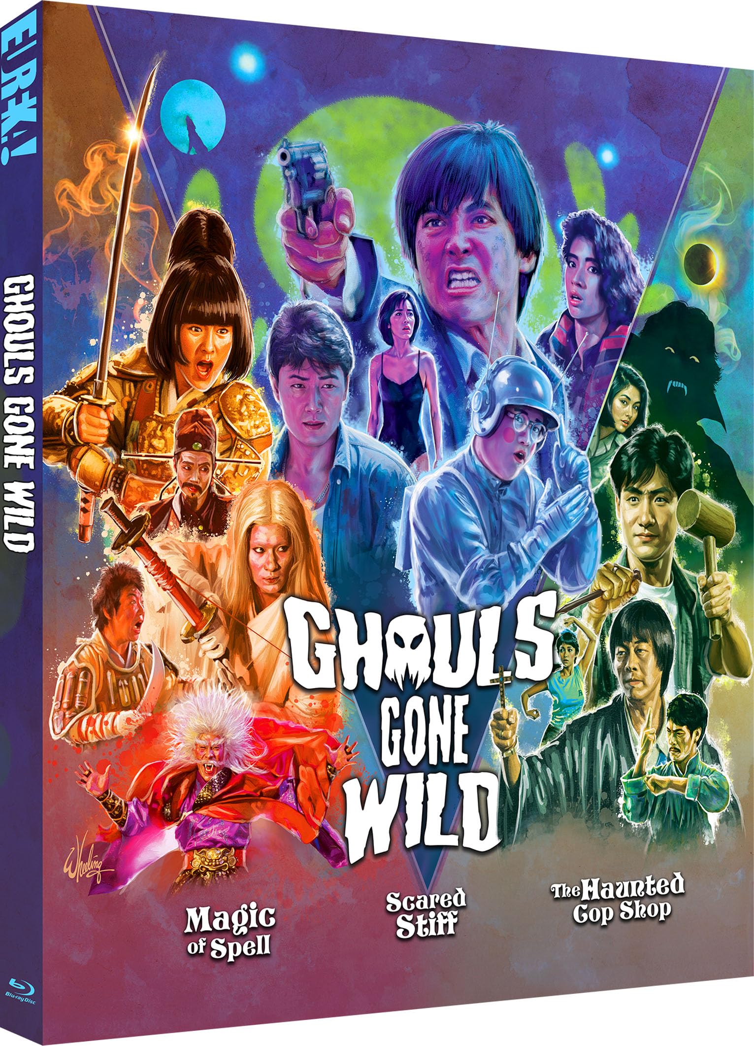 Scared Stiff, The Haunted Cop Shop, Magic of Spell [Limited Edition Two-Disc Blu-ray]