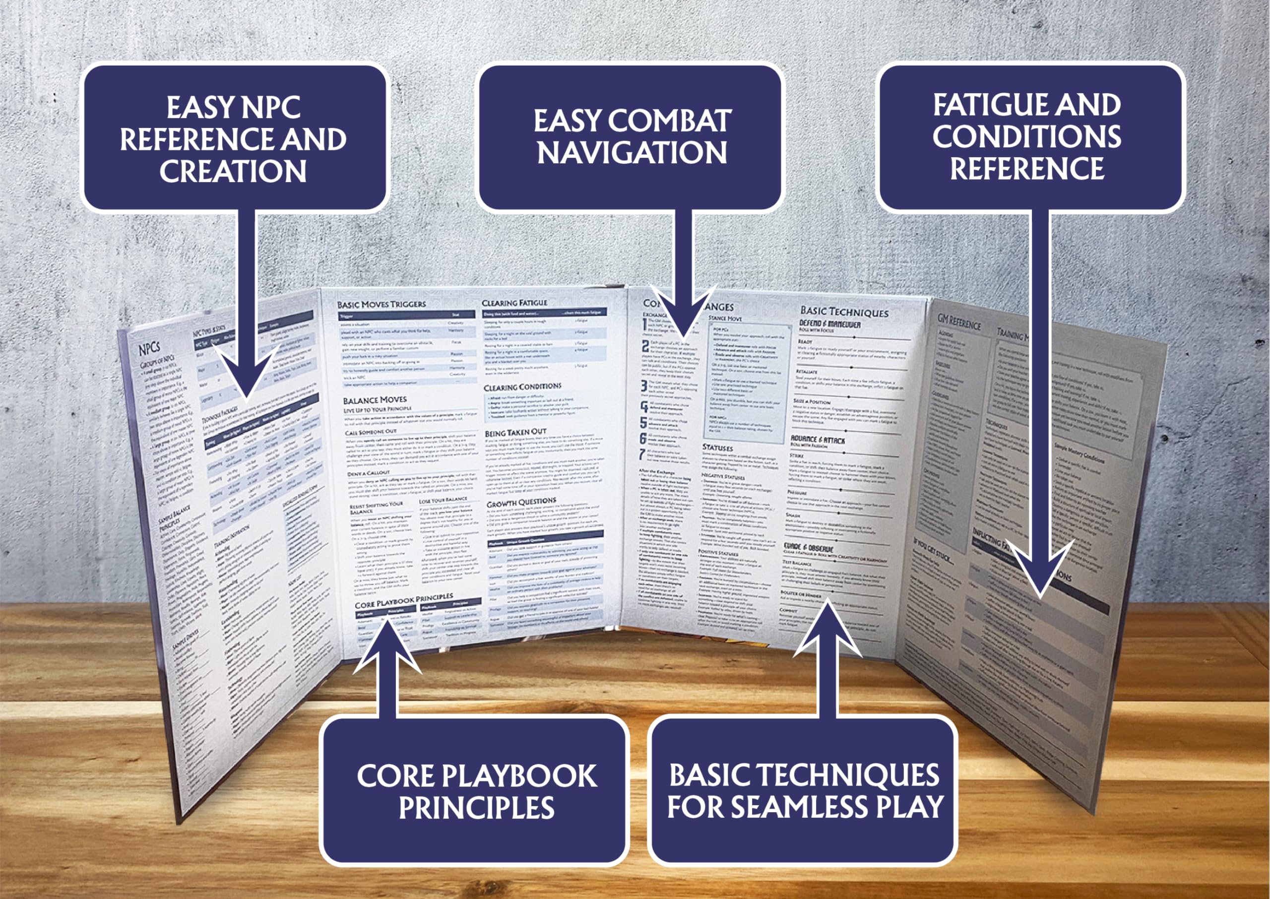 Magpie Games Avatar Legends: The Roleplaying Game Gamemaster Screen 5