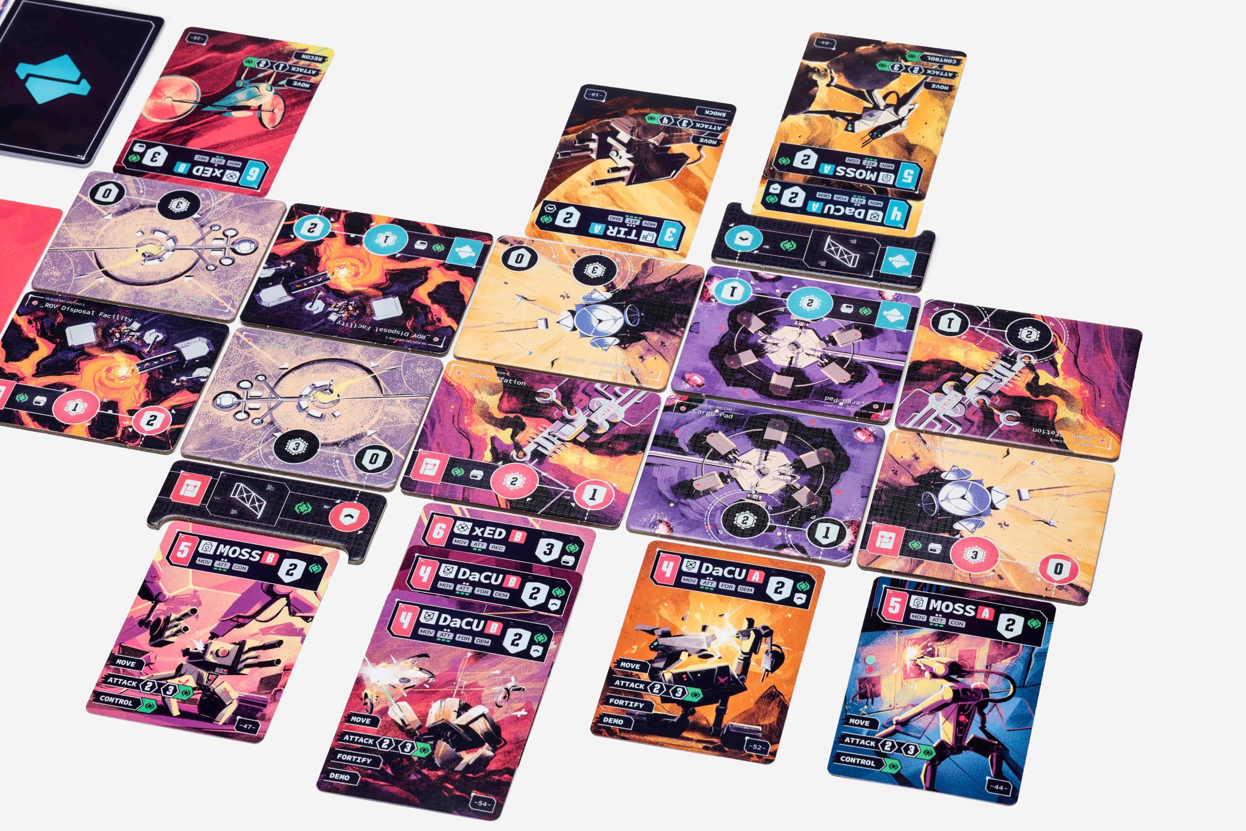 Undaunted 2200: Line of Fire – Burnt Moon Deckbuilding Card Game 5