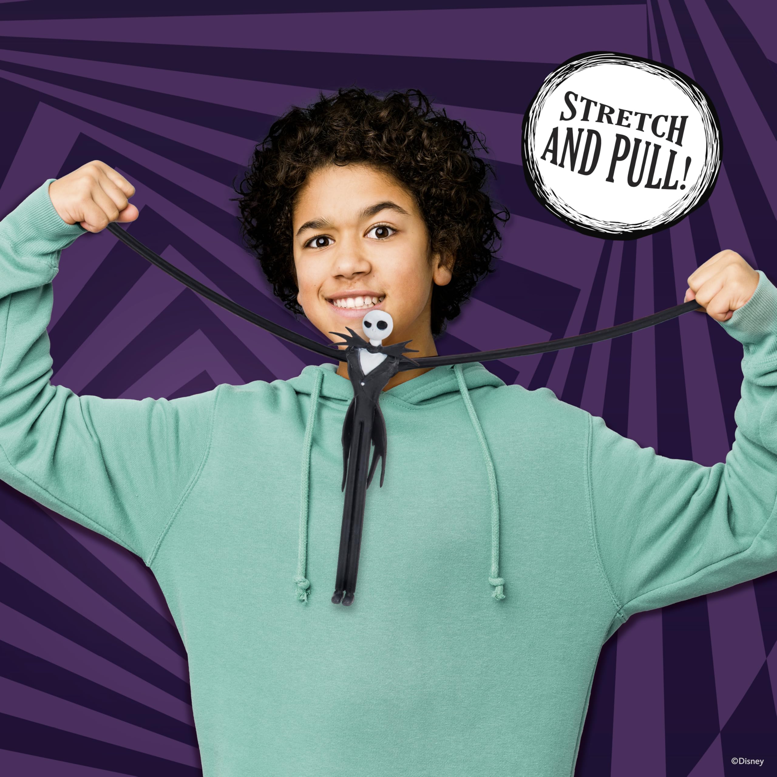 WOW! Stuff Disney The Nightmare Before Christmas Stretchy Jack Skellington - Super Stretchy Fun for Kids & Collectors 4