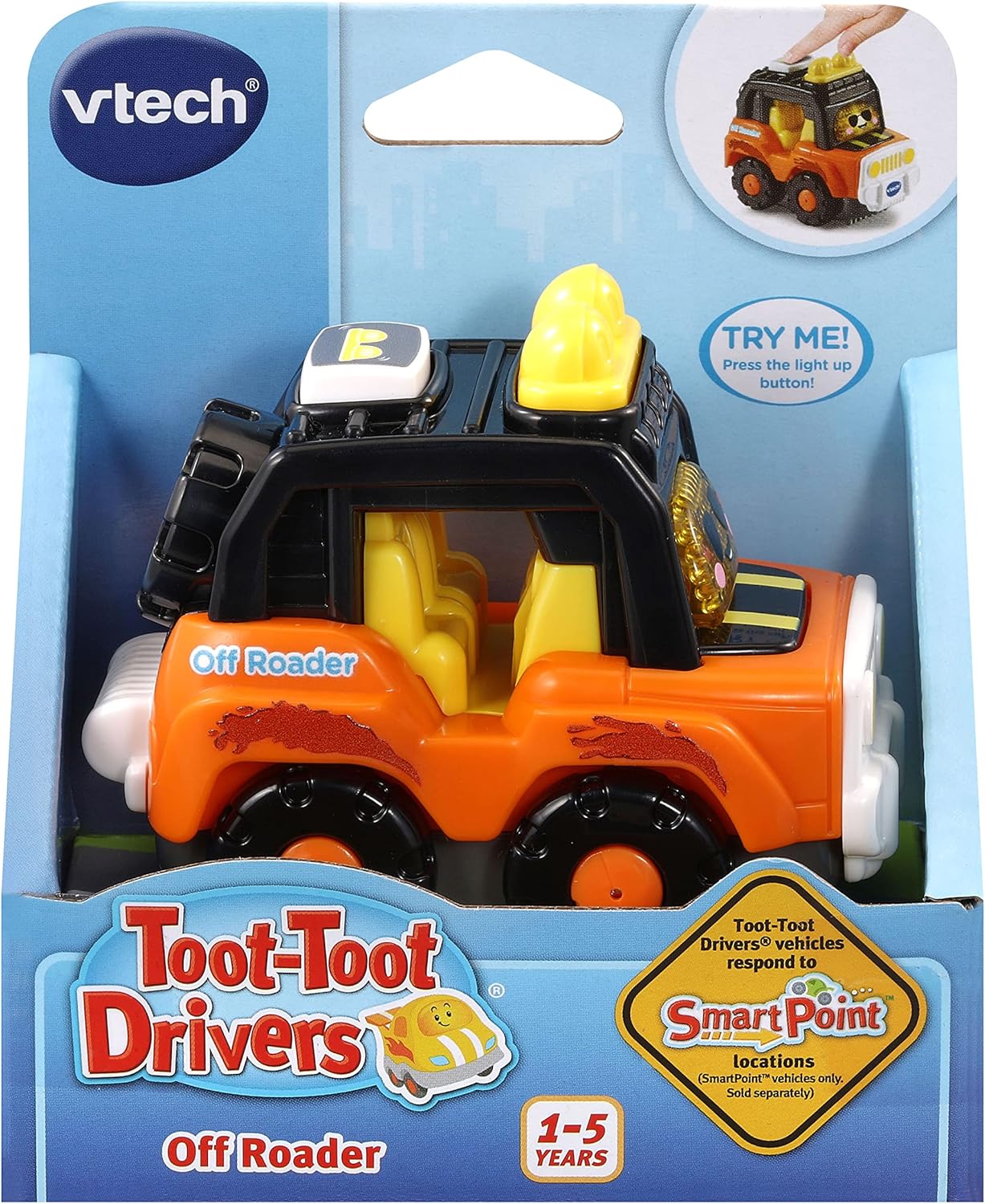 VTech Toot-Toot Drivers Off Roader - Interactive Musical Vehicle Toy for Toddlers 12M+ 5