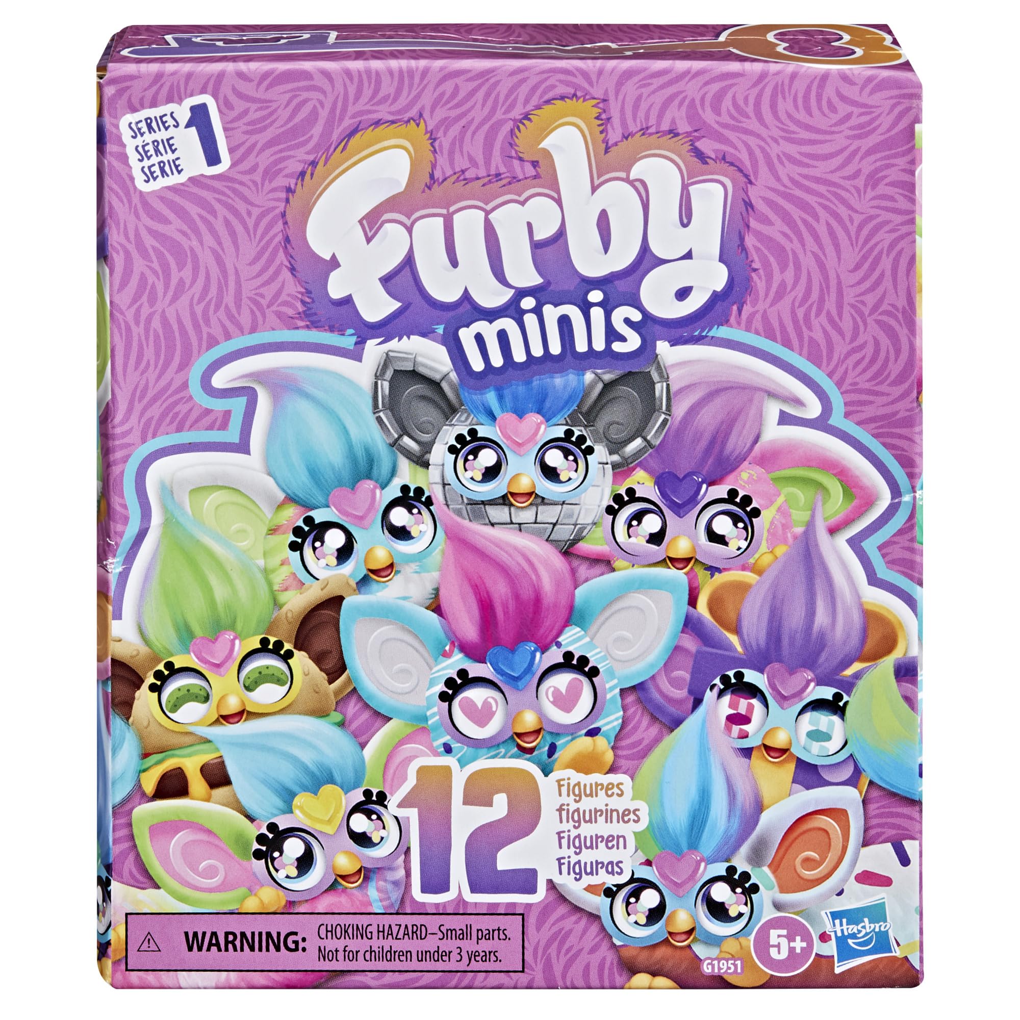 Furby Minis Figure 12 Pack Series 1 - Collectible Pocket-Sized Toys with Changing Eyes 9