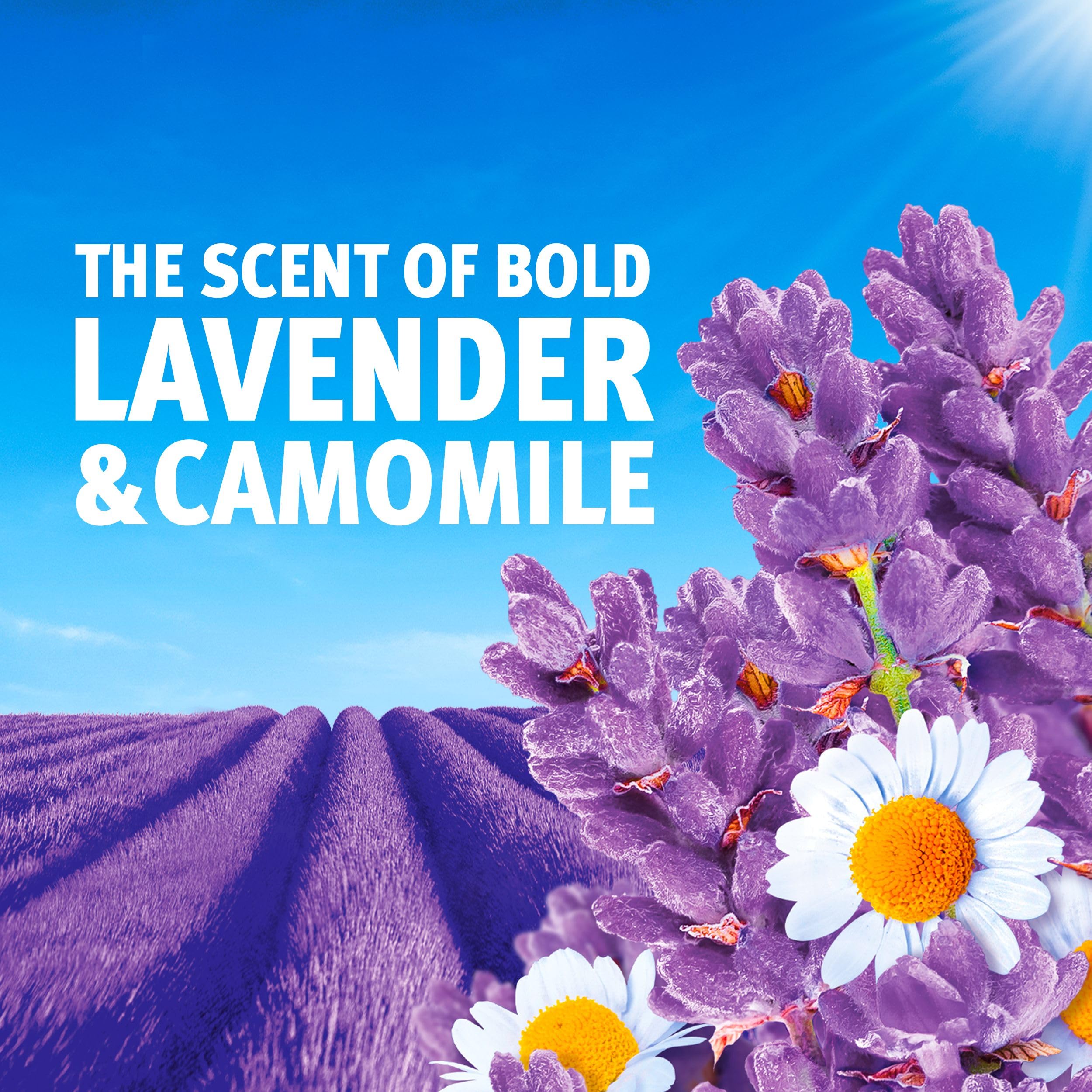 Bold Lavender and Camomile Liquid Laundry Detergent Gel - 40 Washes, 1.32L