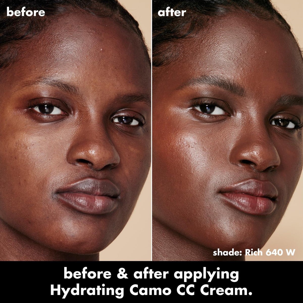 e.l.f. Hydrating Camo CC Cream Colour Correcting Full Coverage Foundation - Rich 640 W, SPF 30, 30 g
