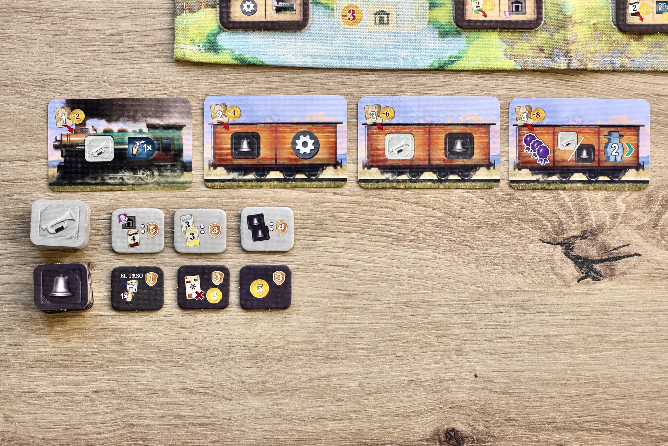 Lookout Great Western Trail: El Paso Board Game 5