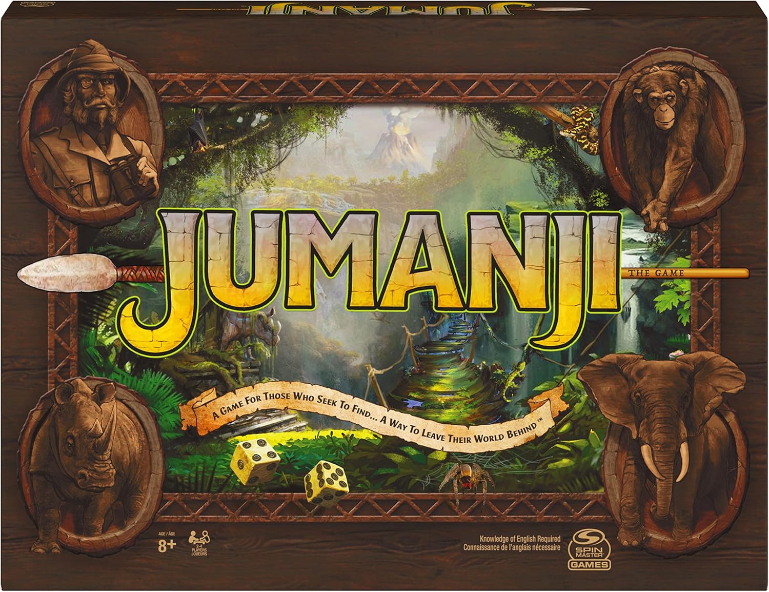 Spin Master Games Jumanji The Game Board Game 2