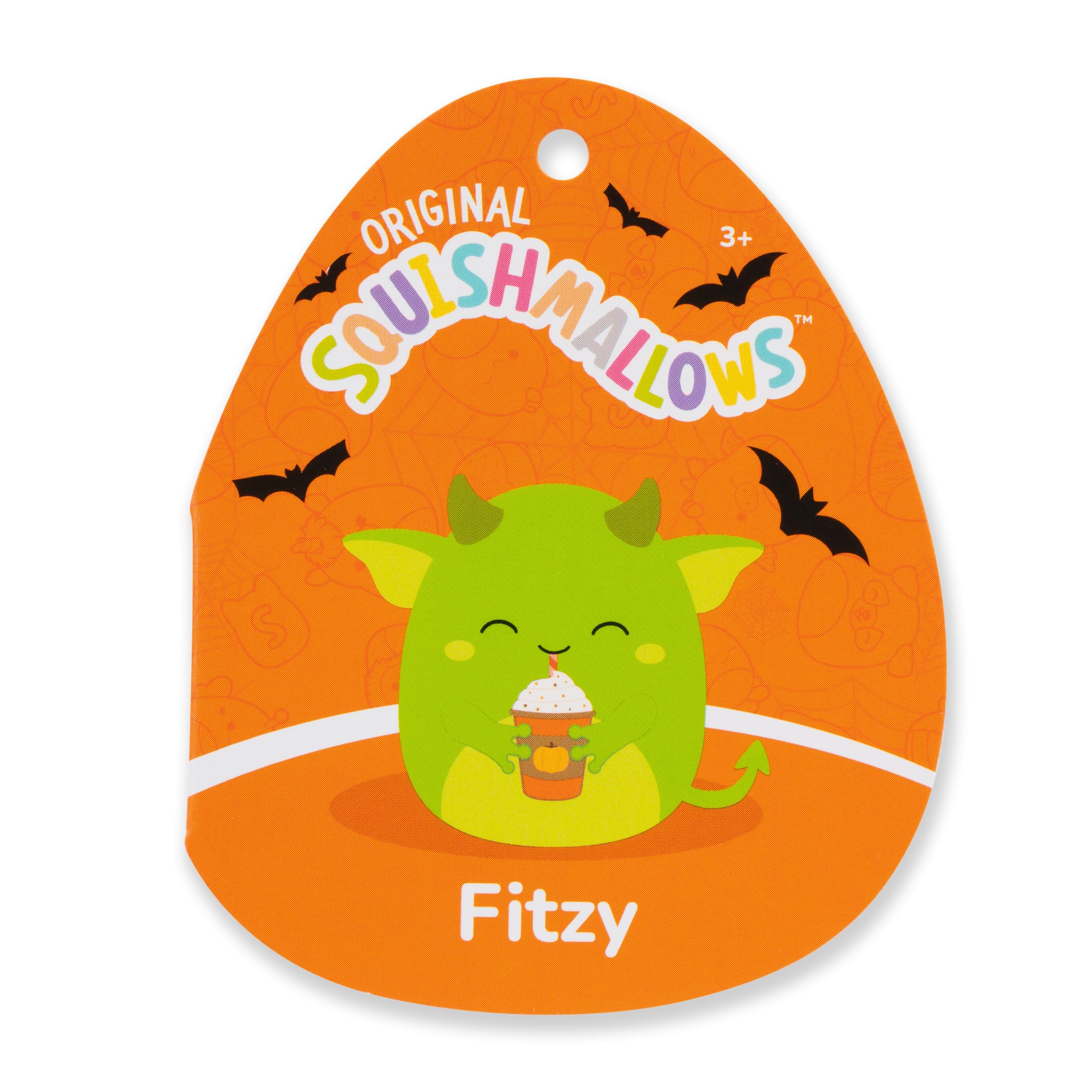 Squishmallows Halloween 4-Pack Plush – Gabin, Fitzy, Malcolm, Ms. K – 5-Inch Stuffed Animals by Jazwares 8