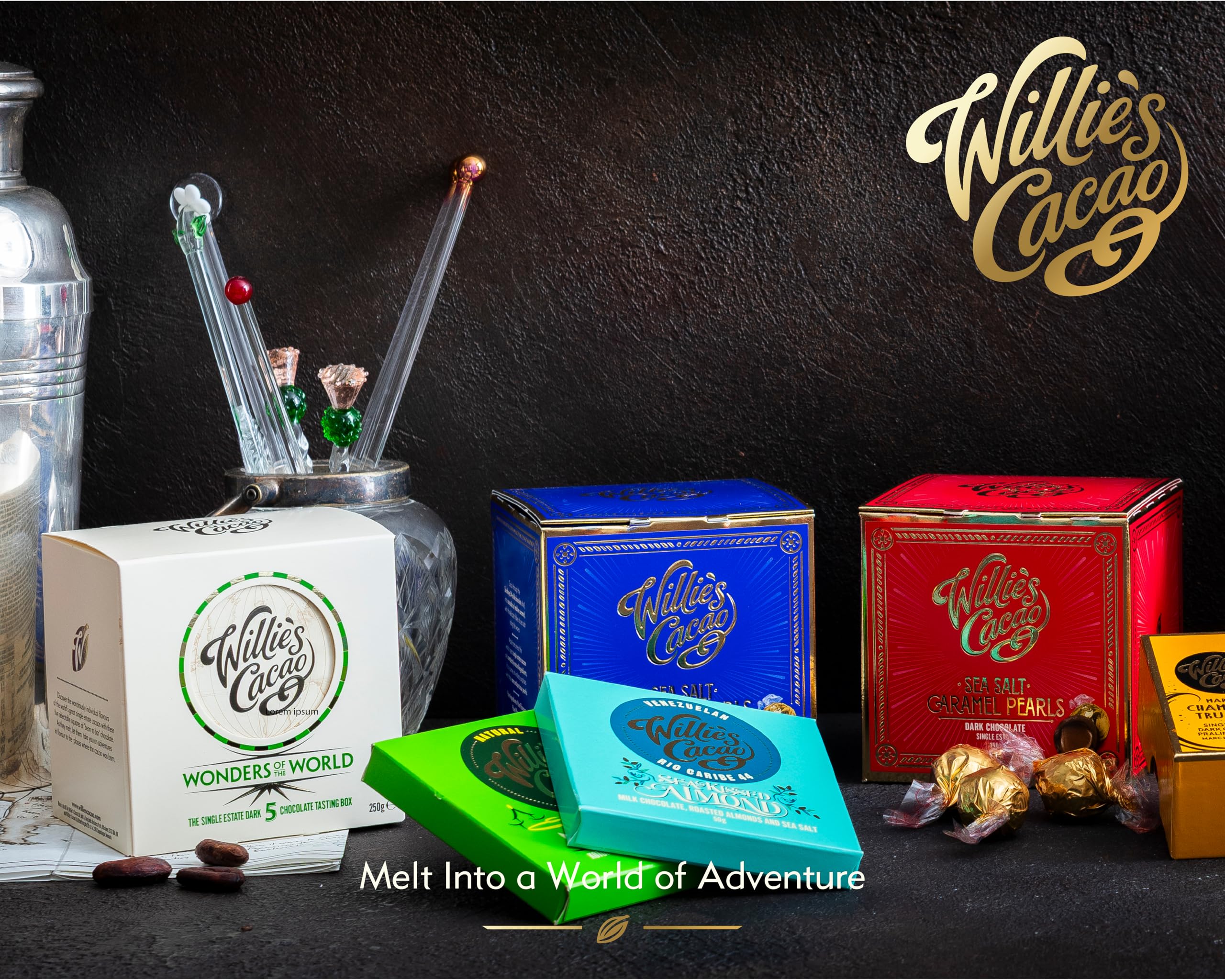 Willie's Cacao - Rich Dark Hot Chocolate - 52% Cacao - 250g - Single Estate Drinking Chocolate 3