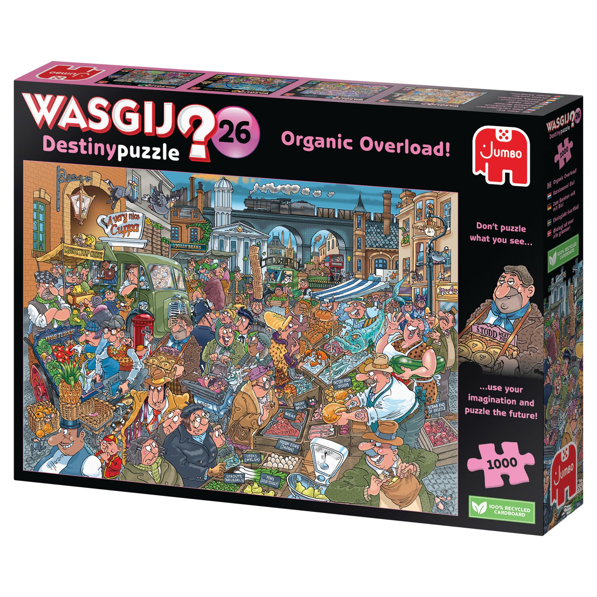 Wasgij Destiny 26: Organic Overload - 1000 Piece Puzzle for Adults 3