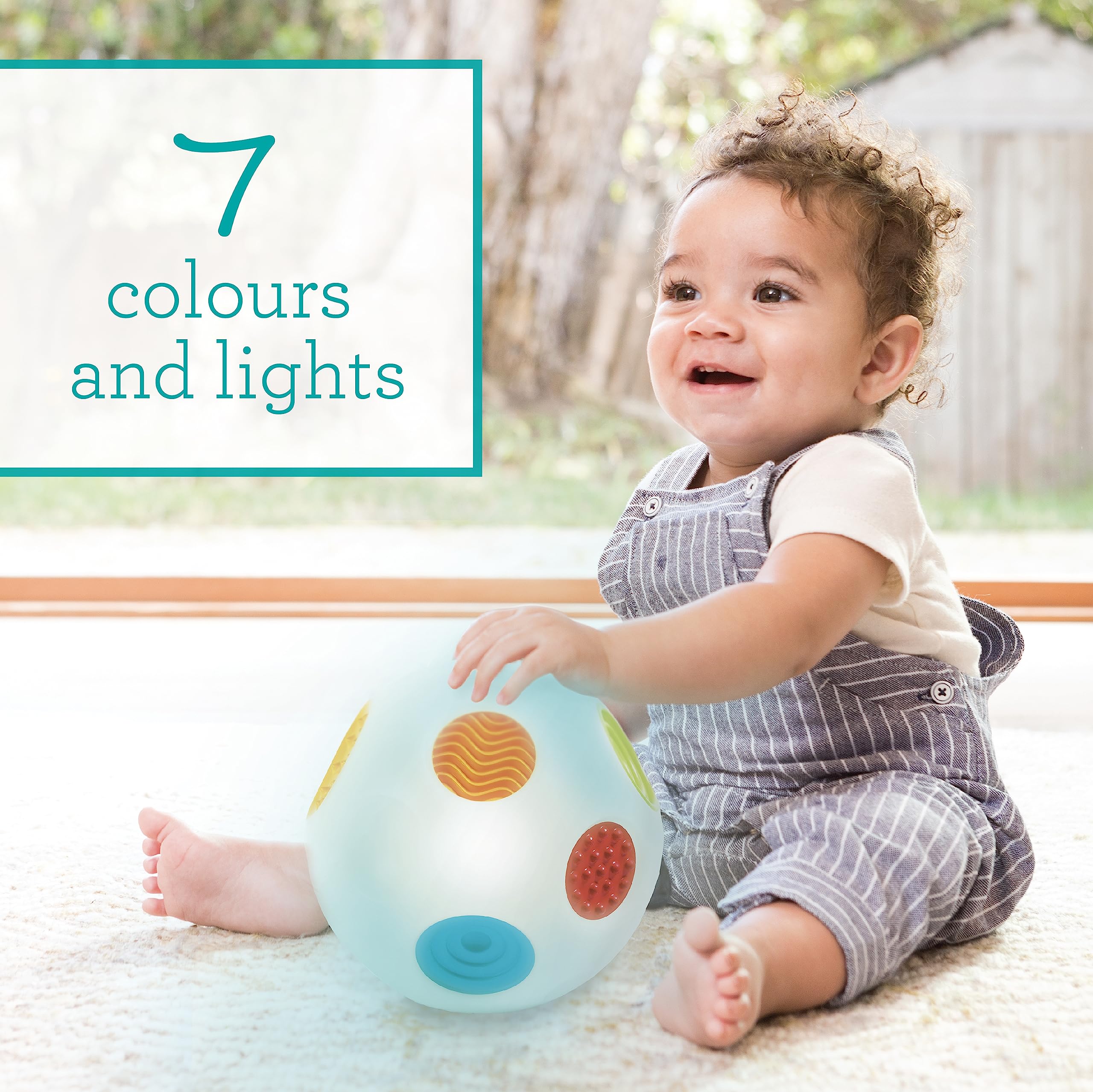 Infantino Sensory Sound and Light Activity Ball - Educational Toy for Babies 9-36 Months 13