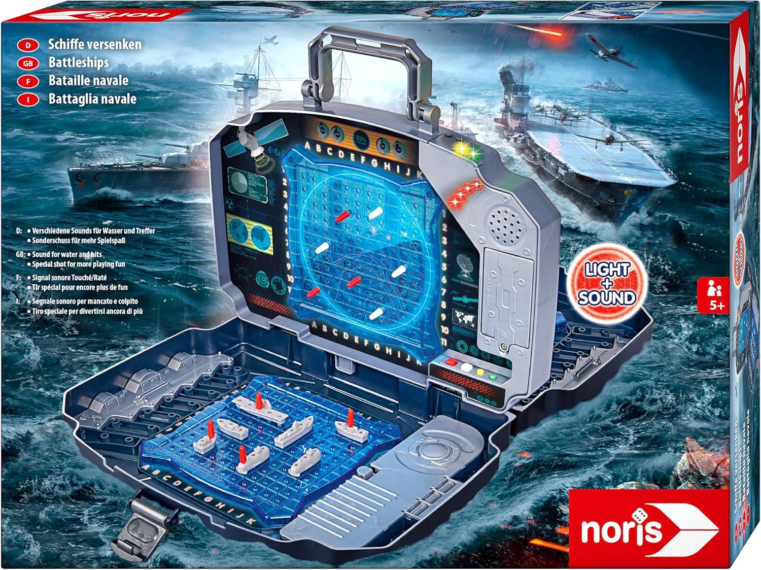 Noris Sinking Ships Light & Sound Action Game 606104435 for Family Fun 12