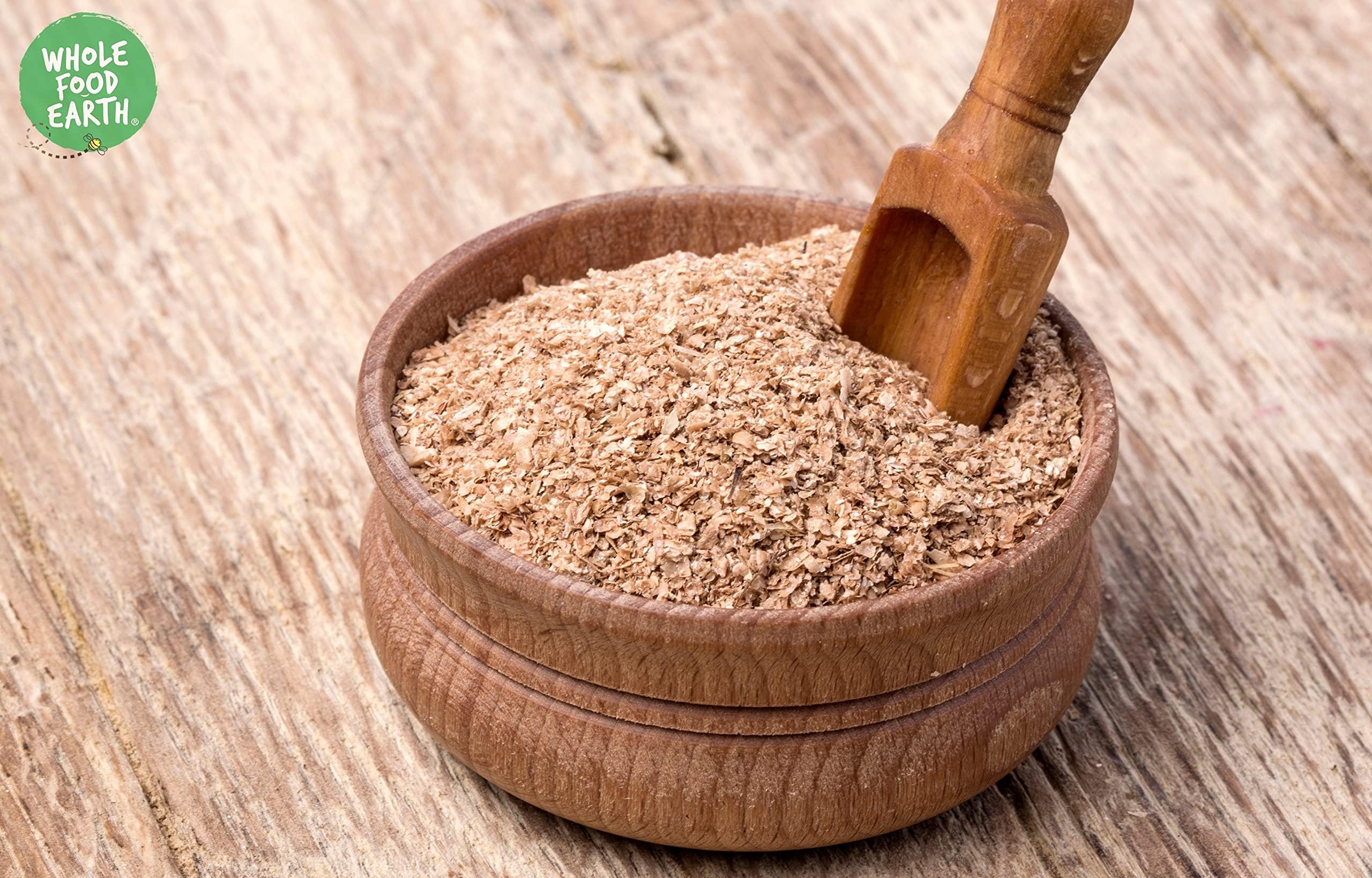 Wholefood Earth Wheat Bran Medium - 1kg - High Fibre, Vegan & Non-GMO 5