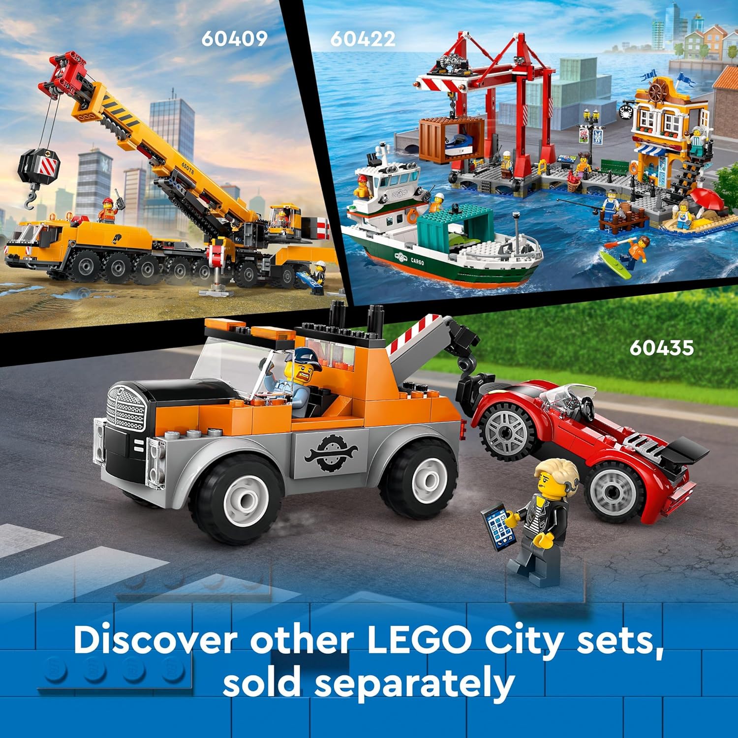 LEGO City Yellow Construction Excavator Toy - 633-Piece Building Set for Ages 8+ 8