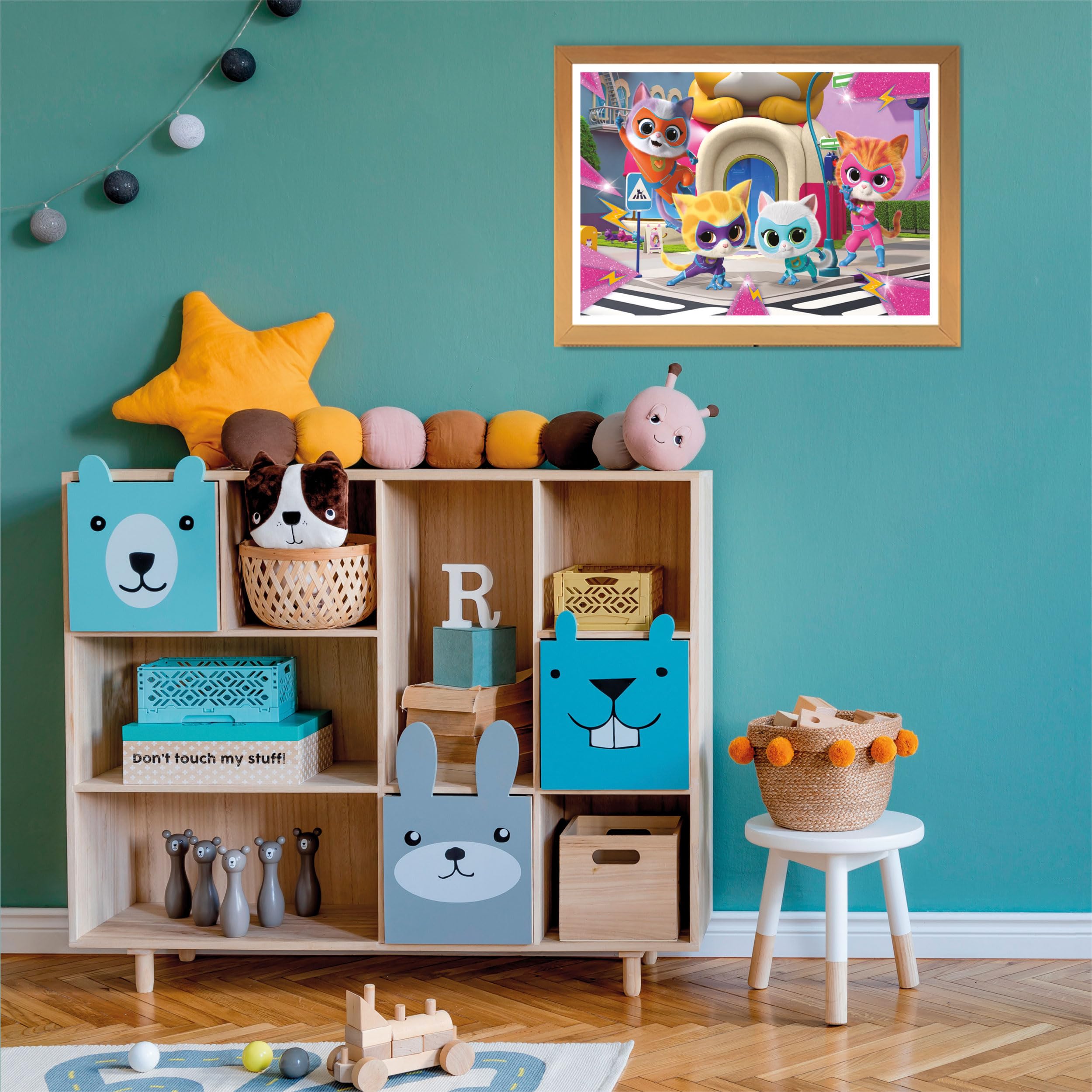 Clementoni SuperKitties 2 Jigsaw Puzzles - 2 x 20-Piece Educational Puzzles for Kids 5