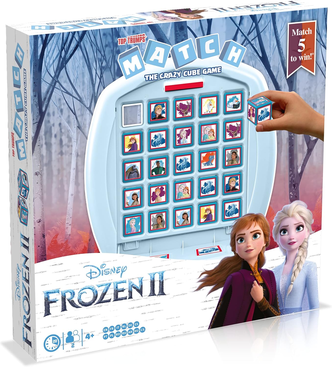 Top Trumps Frozen 2 Match Board Game