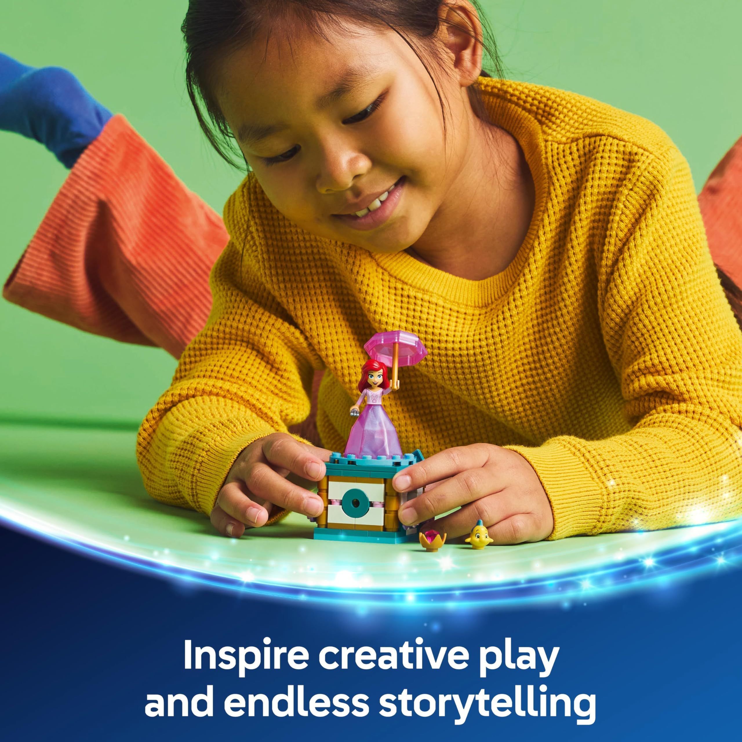 LEGO ǀ Disney Twirling Ariel Bauspielzeug – Kreisel-Spielset für Kinder ab 5 Jahren 6