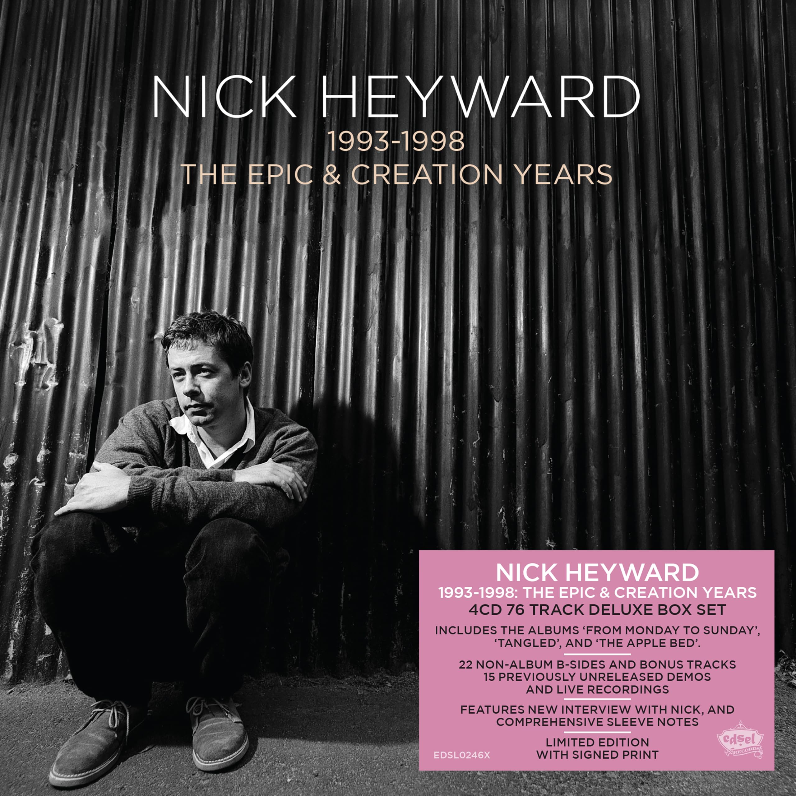 Nick Heyward - Epic & Creation Years Signed Edition Deluxe Packaging 3