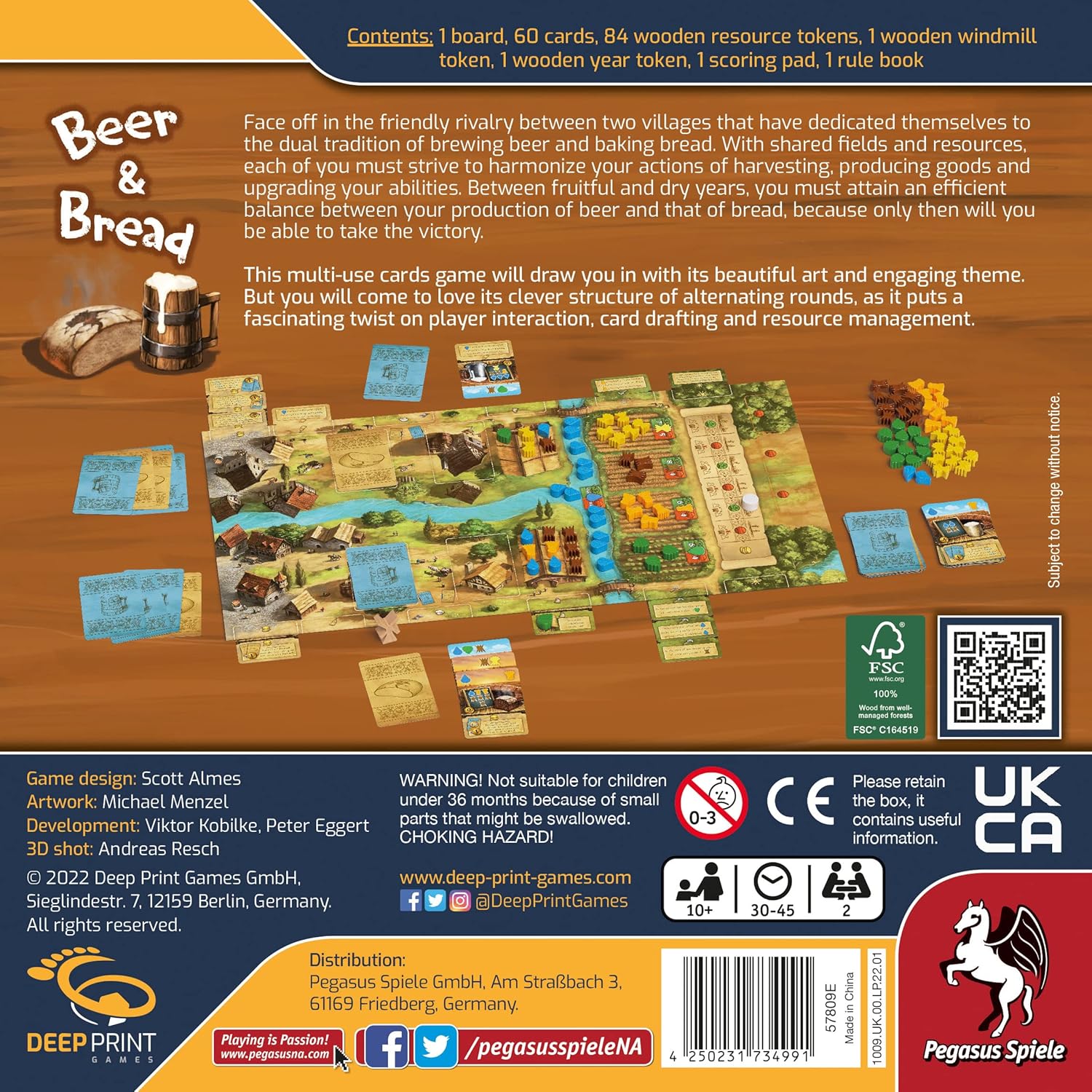 Deep Print Games Beer & Bread English Edition Audio CD 4