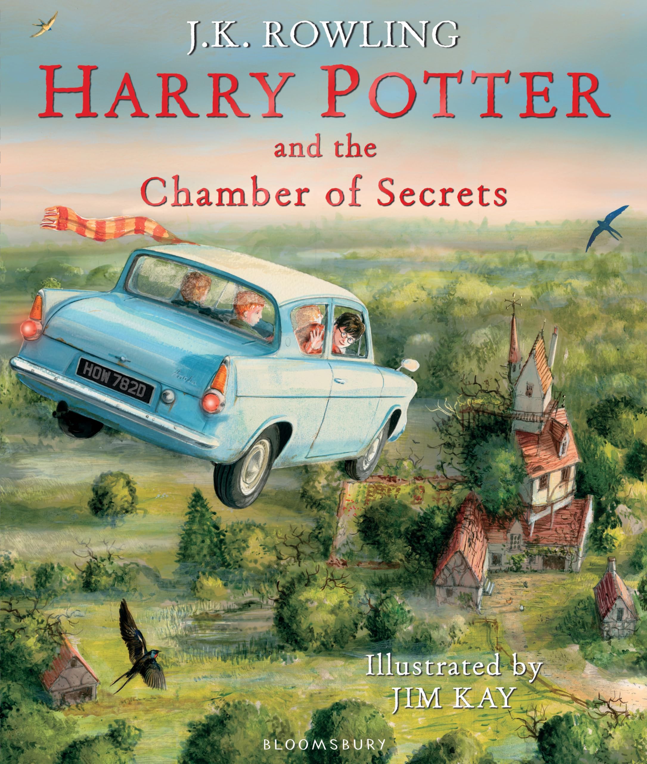 Harry Potter and the Chamber of Secrets: Illustrated Edition - Hardcover | 272 Pages | Ages 7+