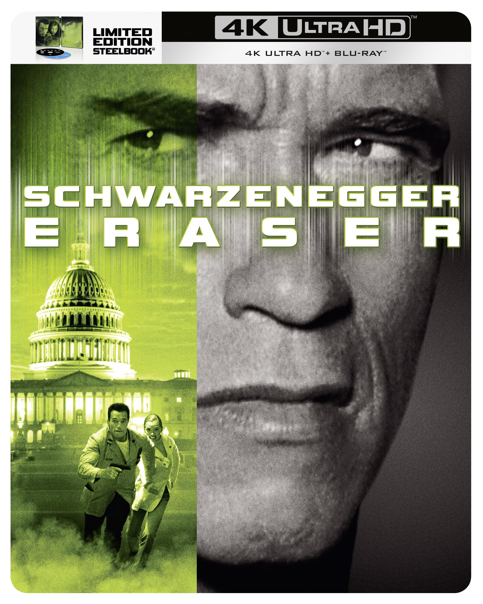 Eraser [4K UHD Blu-ray Steelbook]