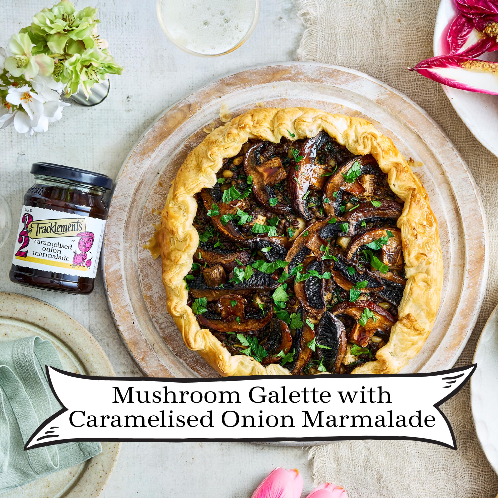 Tracklements Caramelised Onion Marmalade - Vegan Friendly, Gluten Free, 345g Jar 4