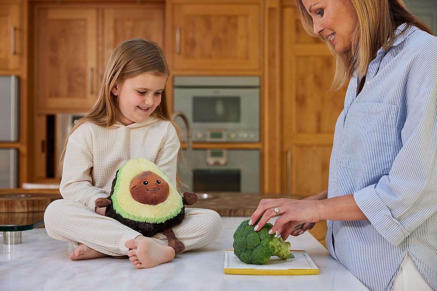 Warmies Fully Heatable Cuddly Toy scented with French Lavender - Avocado 4