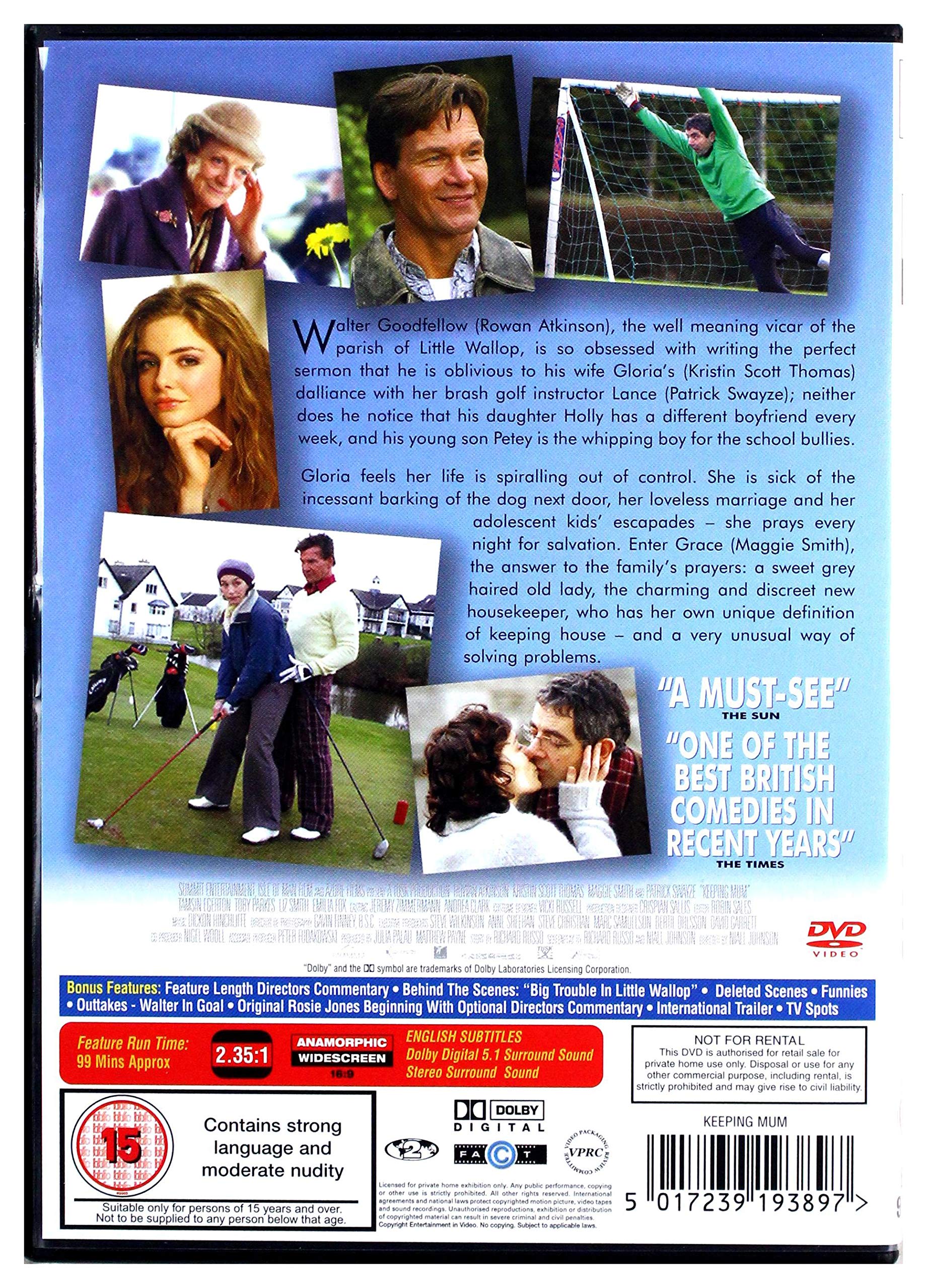 Keeping Mum (2005) - Comedy Dark Comedy [DVD]