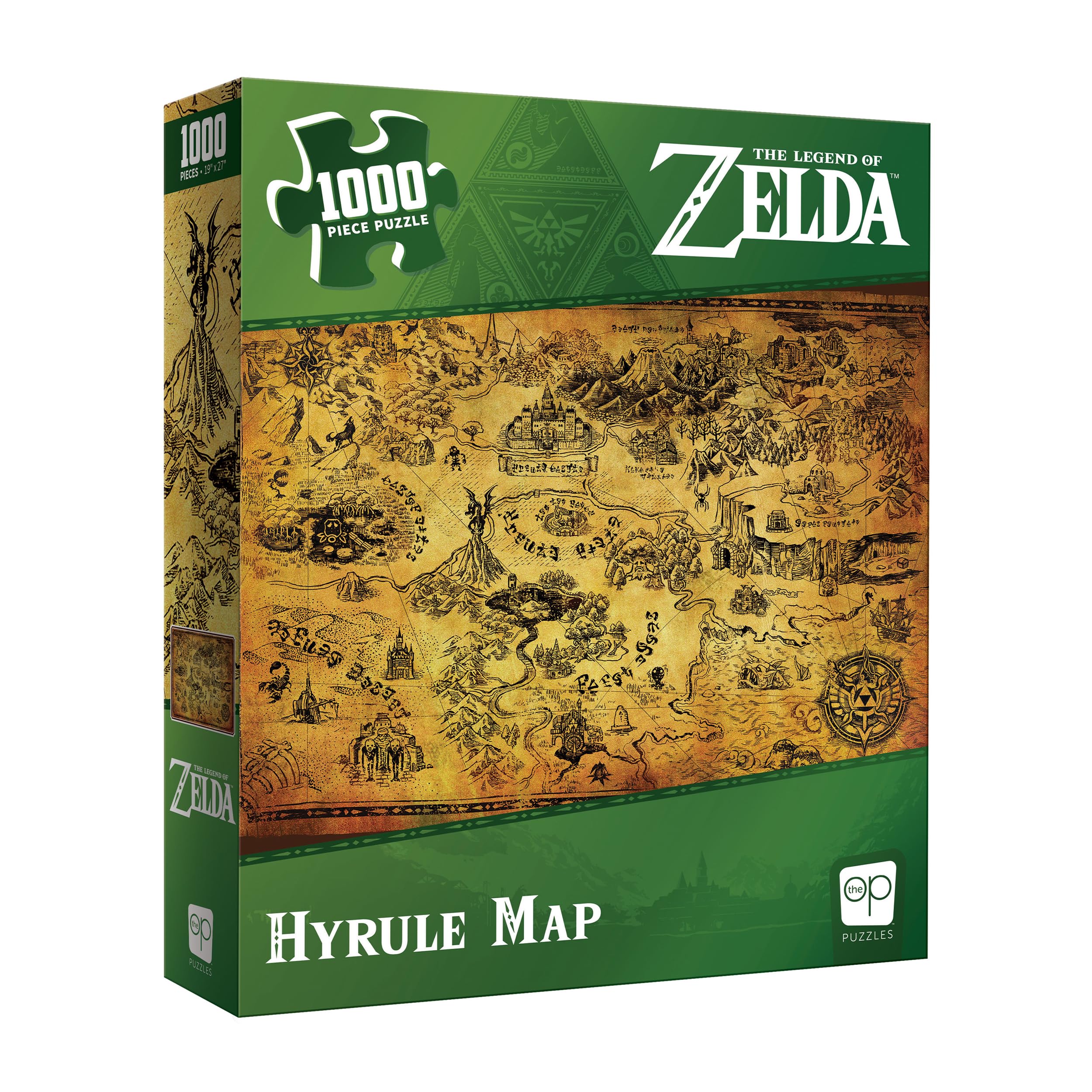 USAopoly Zelda Hyrule Map Puzzle - 1000 Pieces, Ages 8+ 8
