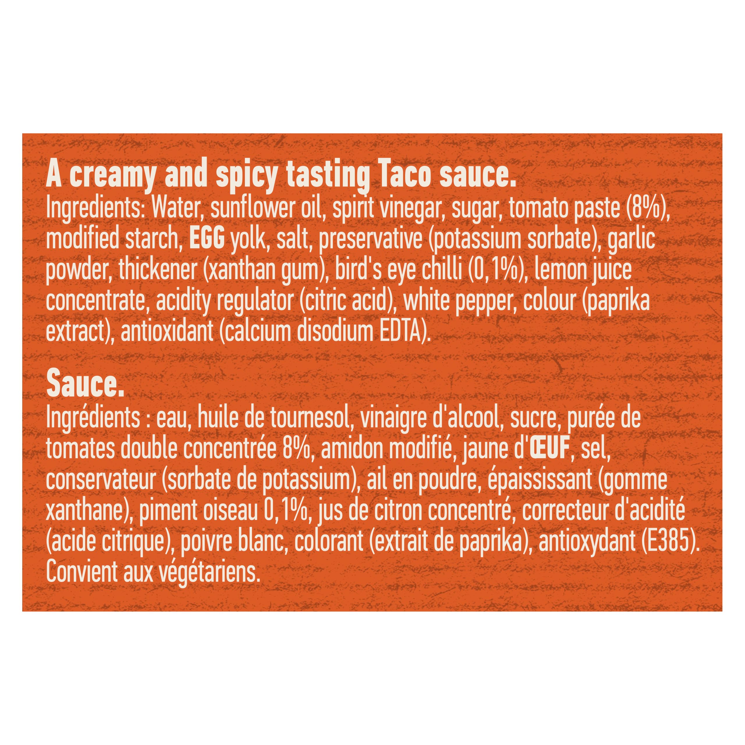 Hellmann's Taco Sauce 850ml - Creamy Spicy Taco Sauce with a Kick 3