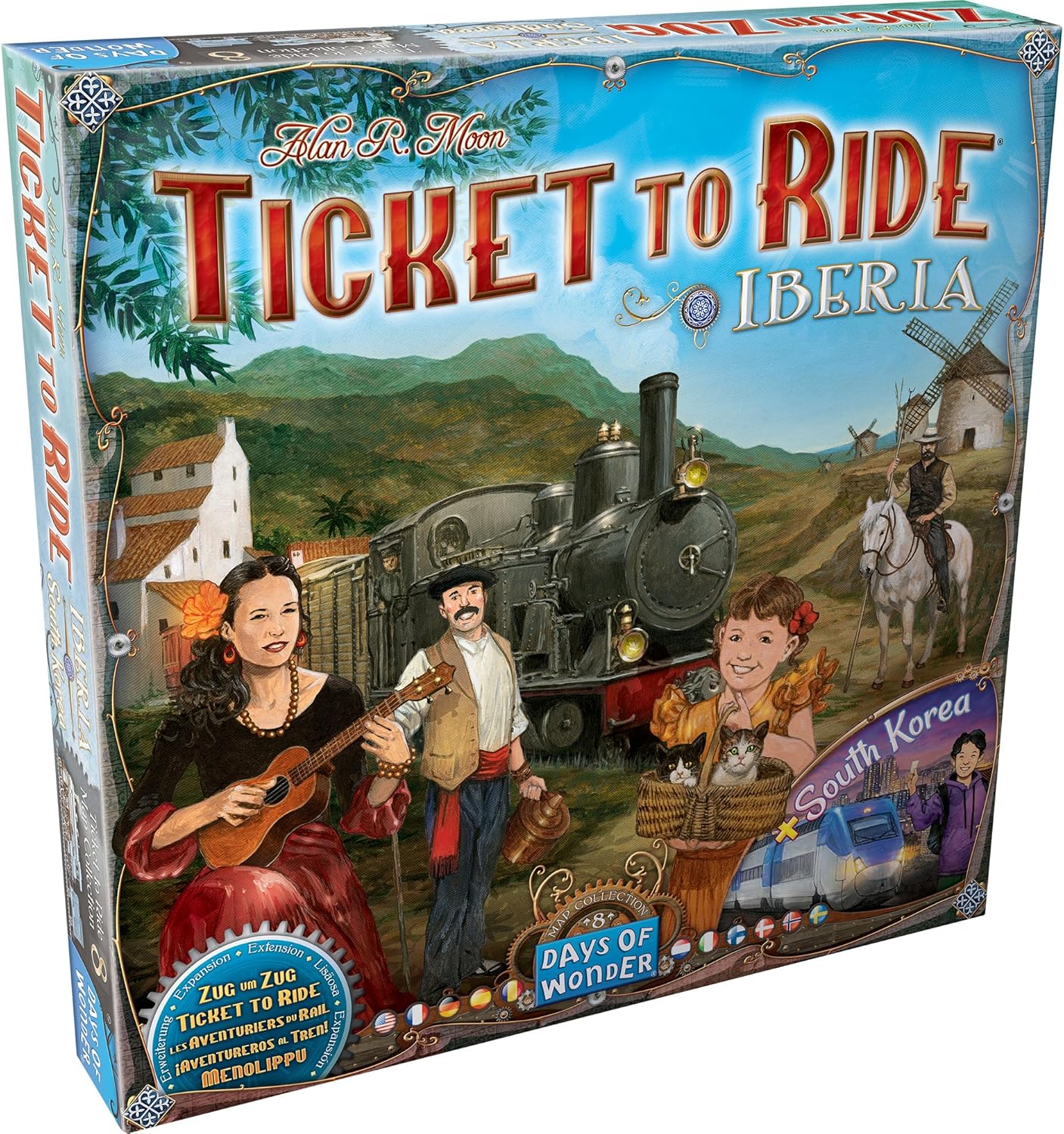Asmodee Ticket to Ride 3. Kartensammlung, Erweiterung 1