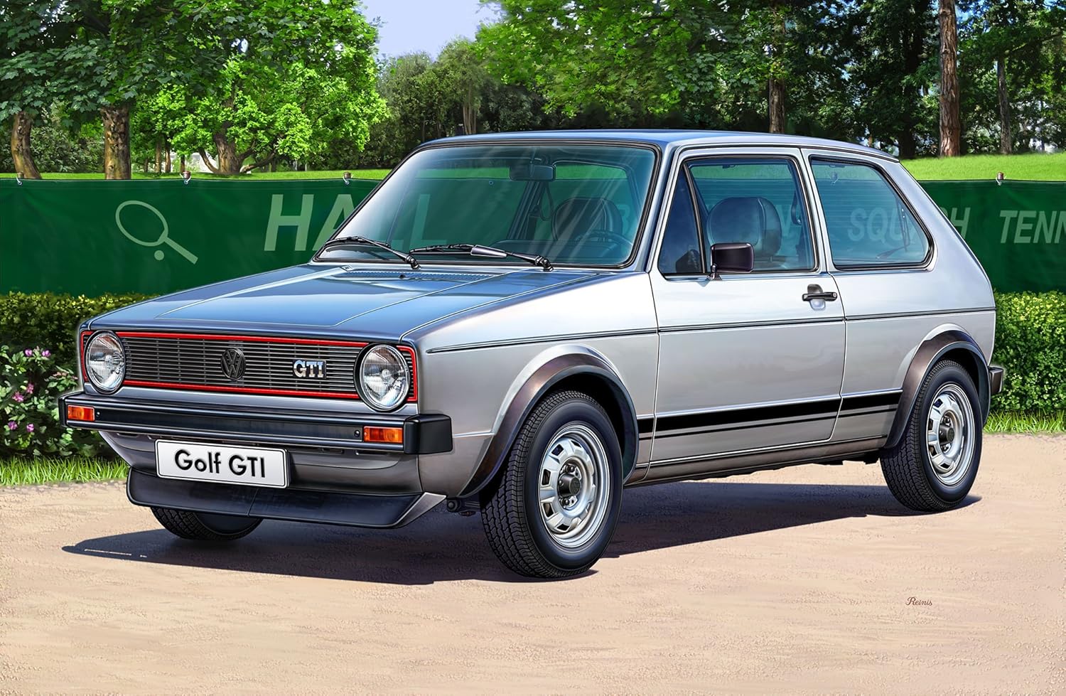 Revell VW Golf 1 GTI Model Kit - 121-Piece Building Set for Ages 10+ 13