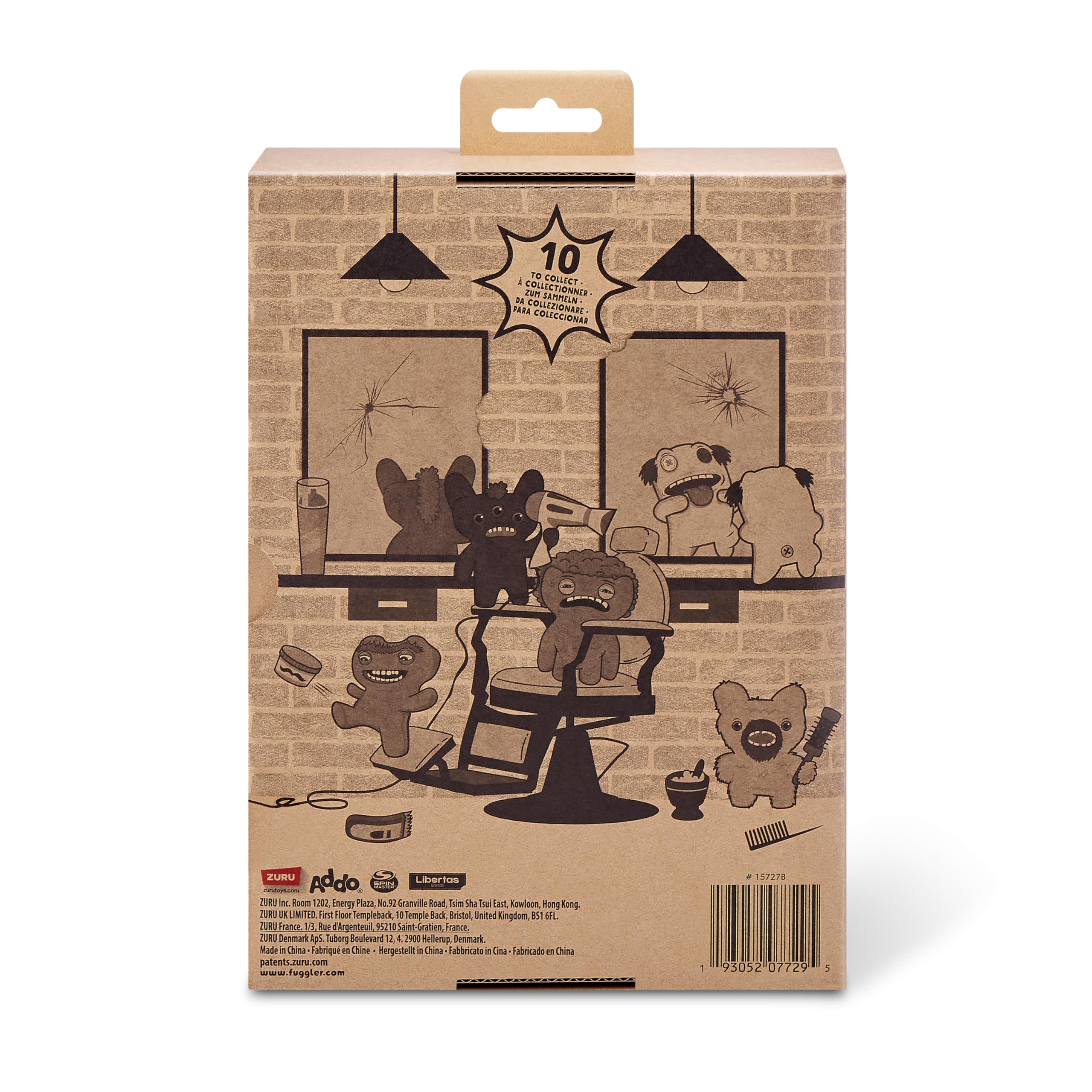 Fuggler Hairy Fuggs 2 Pack - 9-inch Funny Ugly Monster Plush Toys by ZURU 7