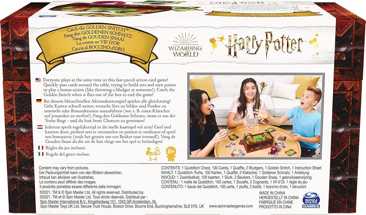 Spin Master Games Harry Potter Catch the Snitch Game 7